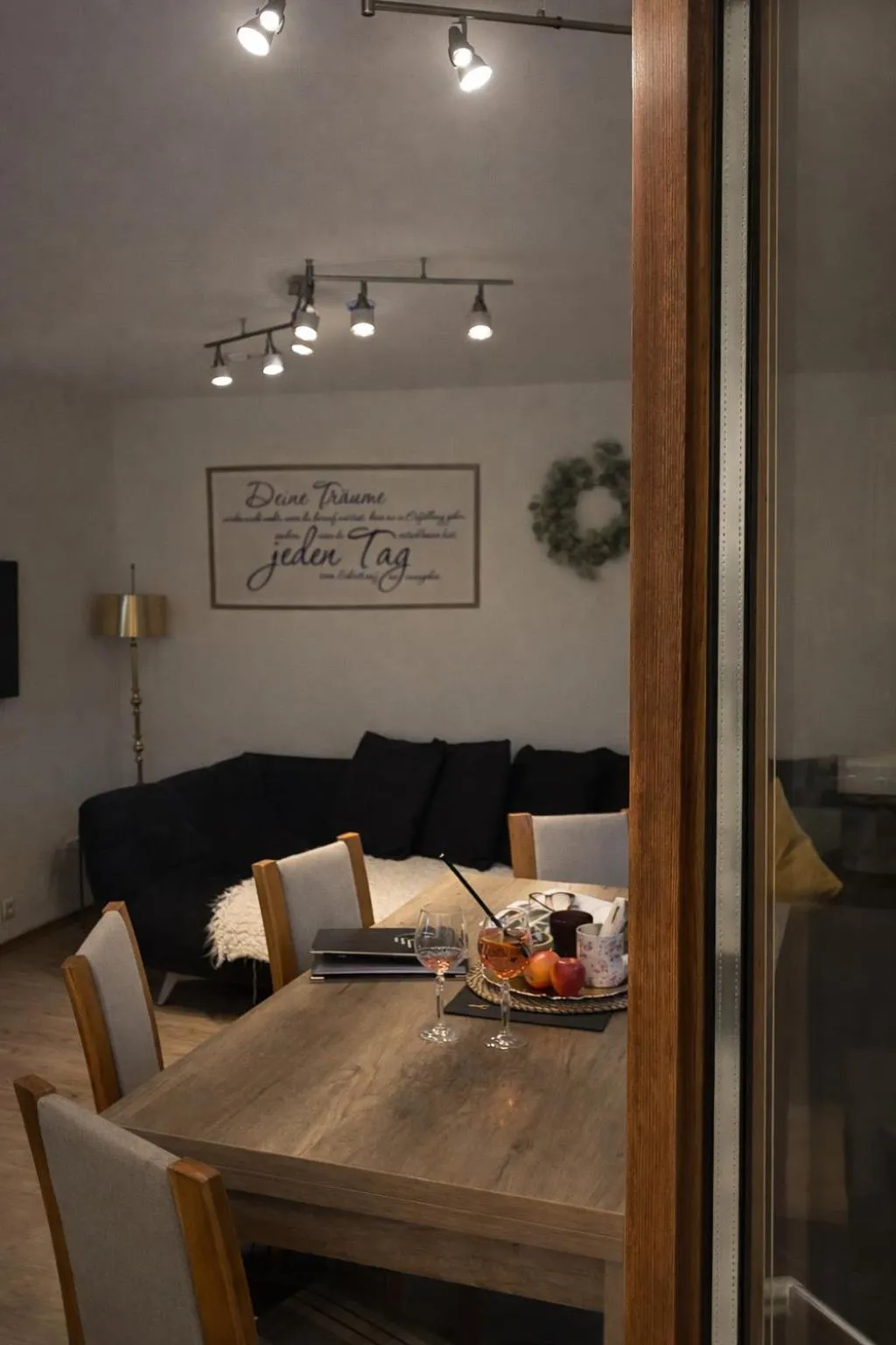 Living room in Restaurant Appartements Almdiele