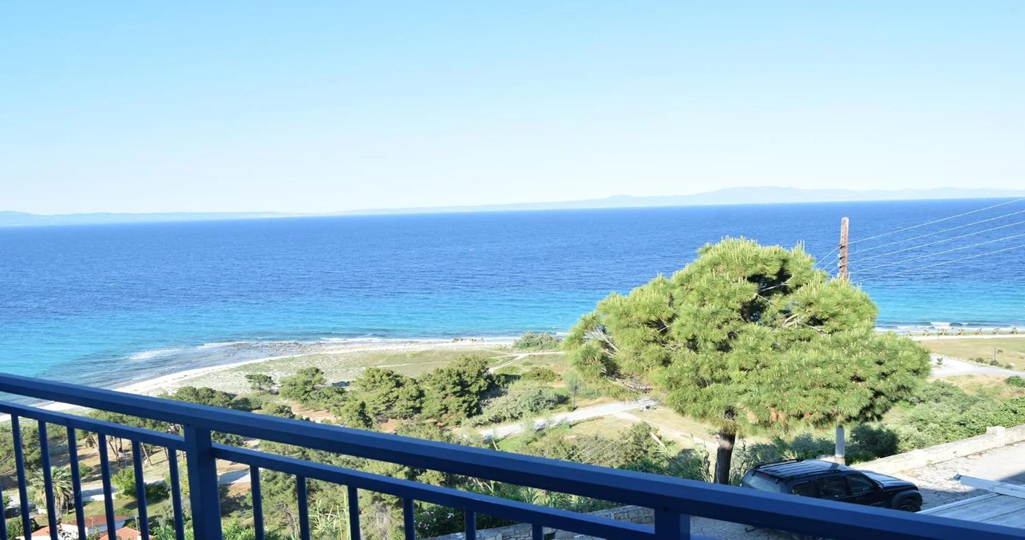Balcony/Terrace in Vrachos Lofts