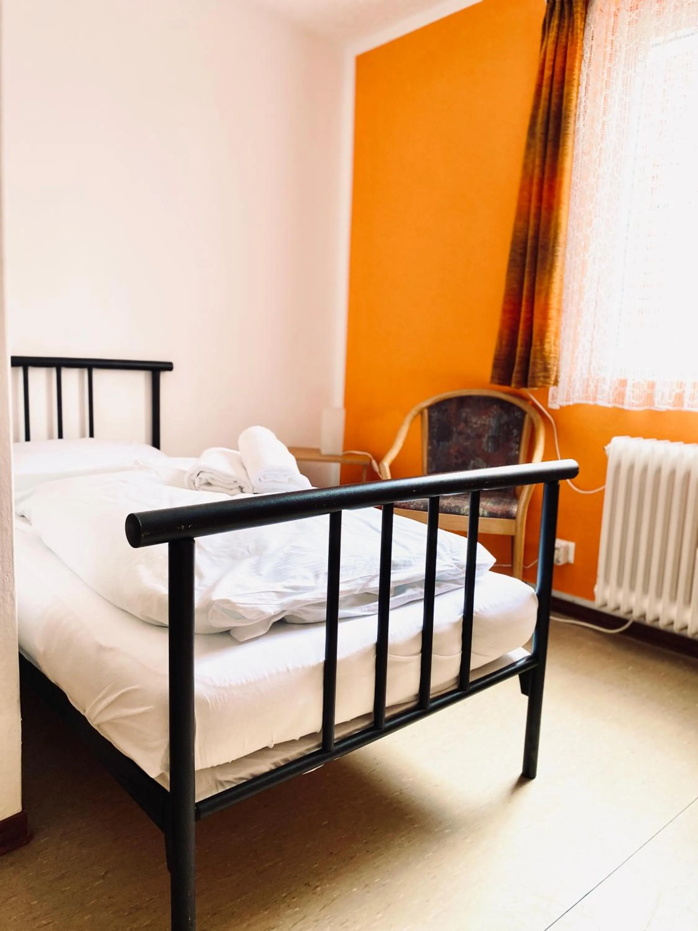 Bed in Hotel Auerhahn