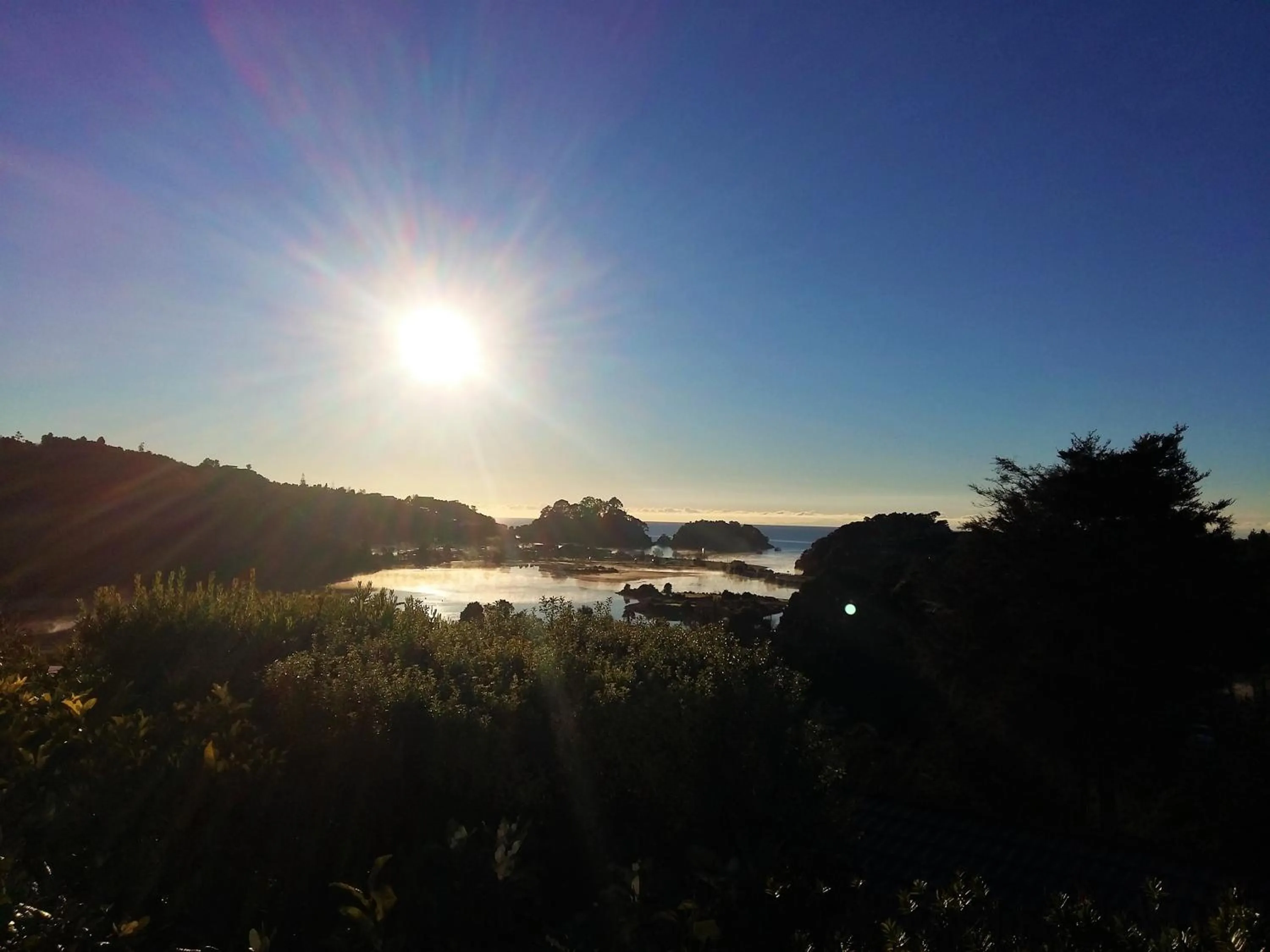 Sea view in Kimi Ora Eco Resort