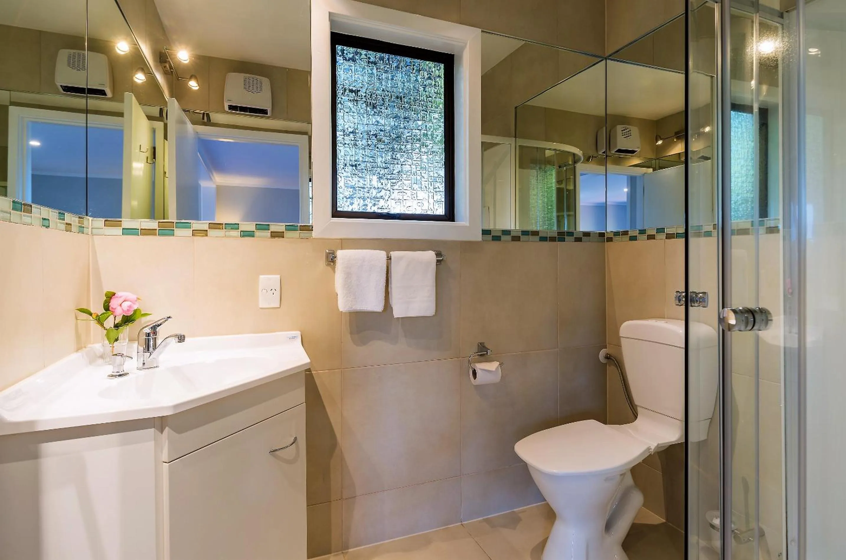 Bathroom in Kimi Ora Eco Resort