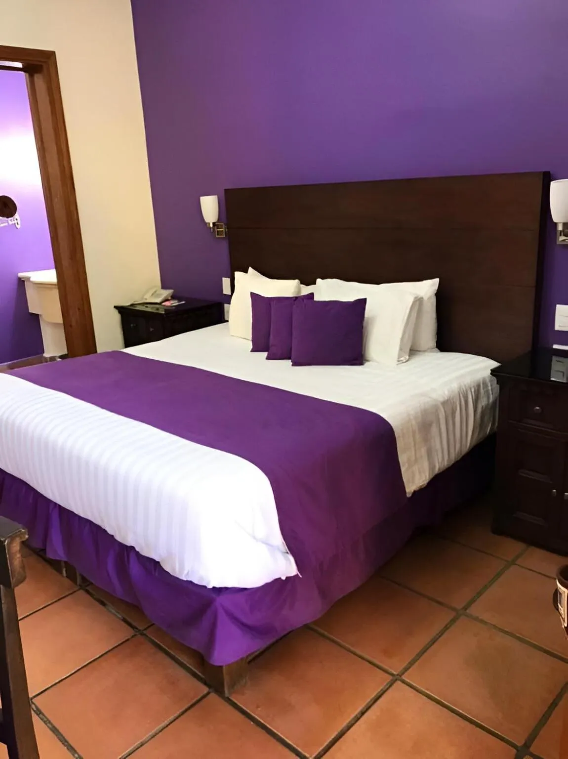 Bed in La Casa de los Patios Hotel & Spa