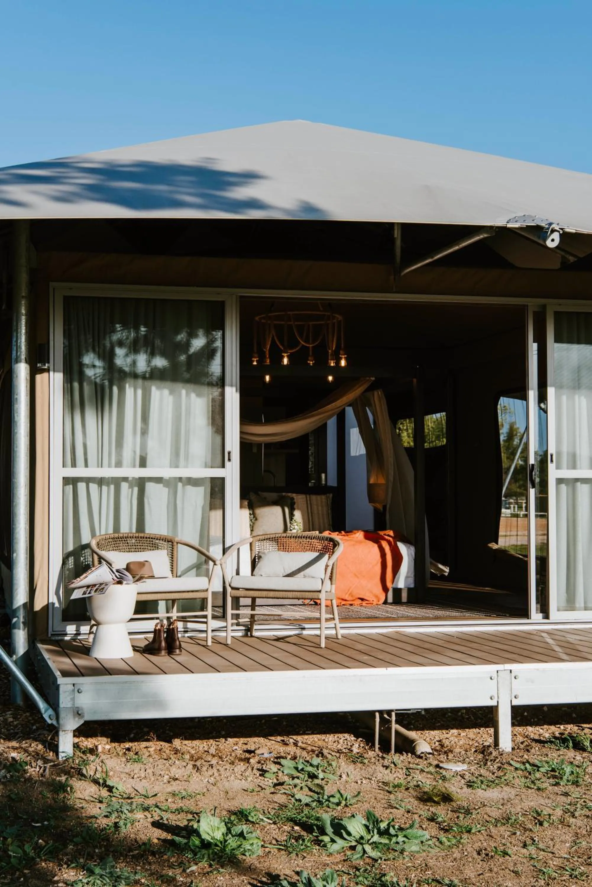 Balcony/Terrace in Parklands Resort Mudgee