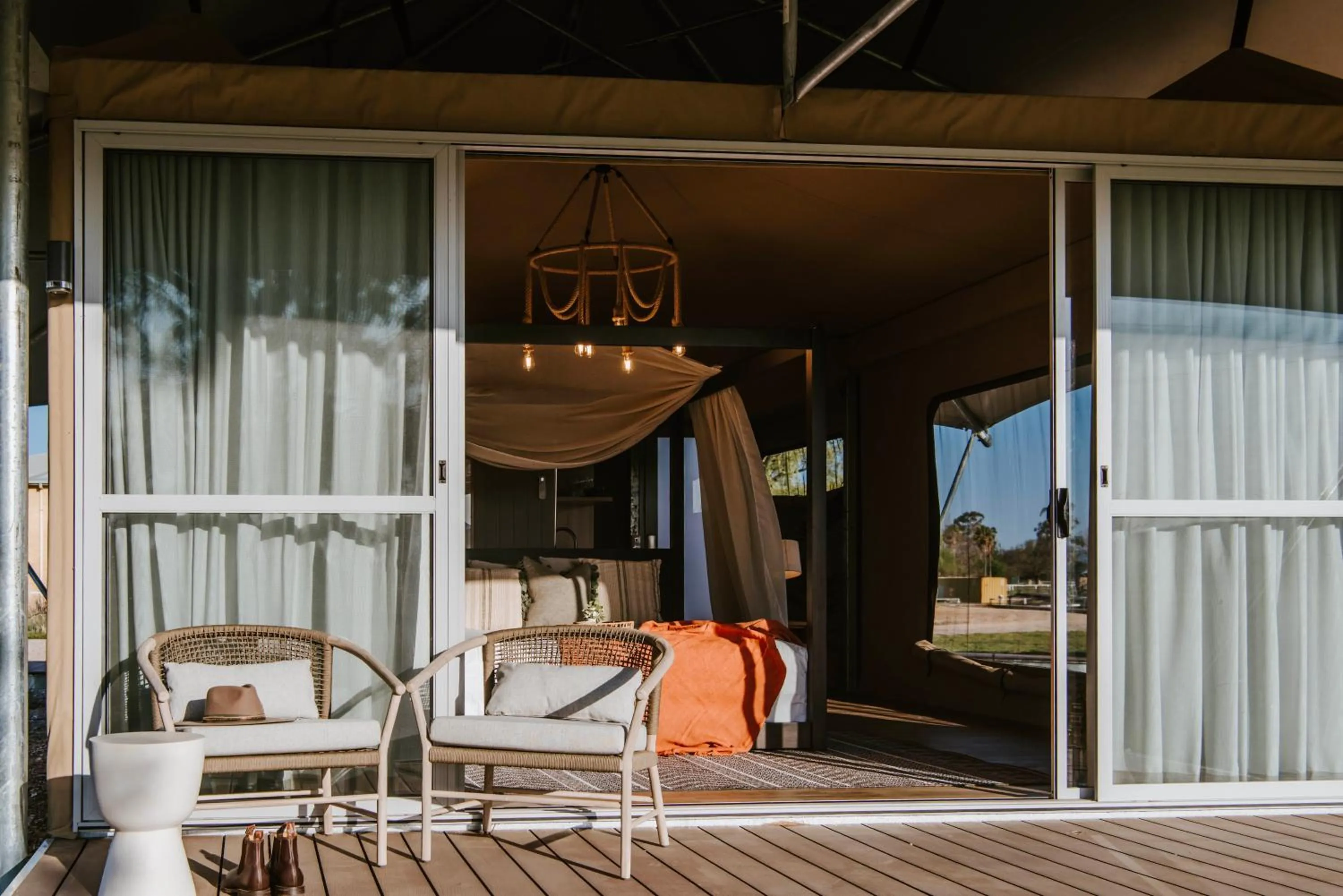 Balcony/Terrace in Parklands Resort Mudgee