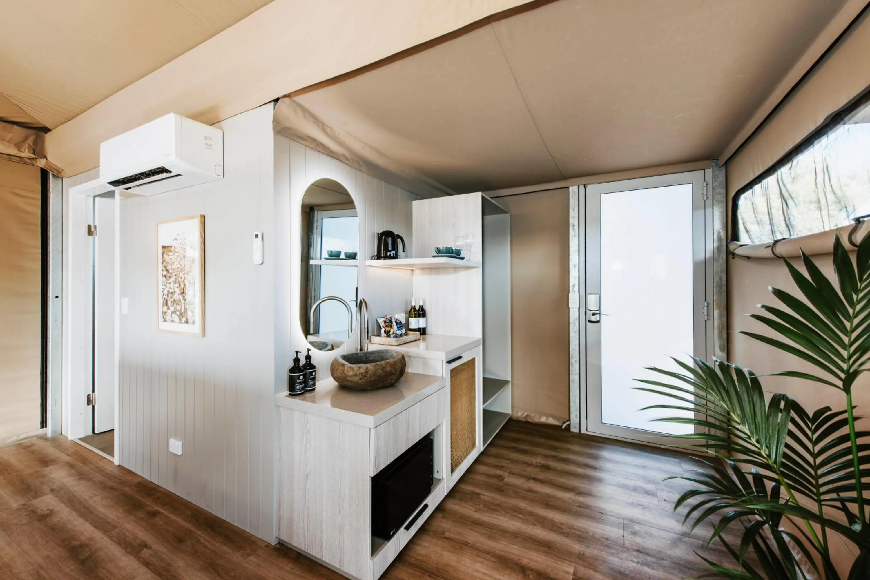 minibar in Parklands Resort Mudgee