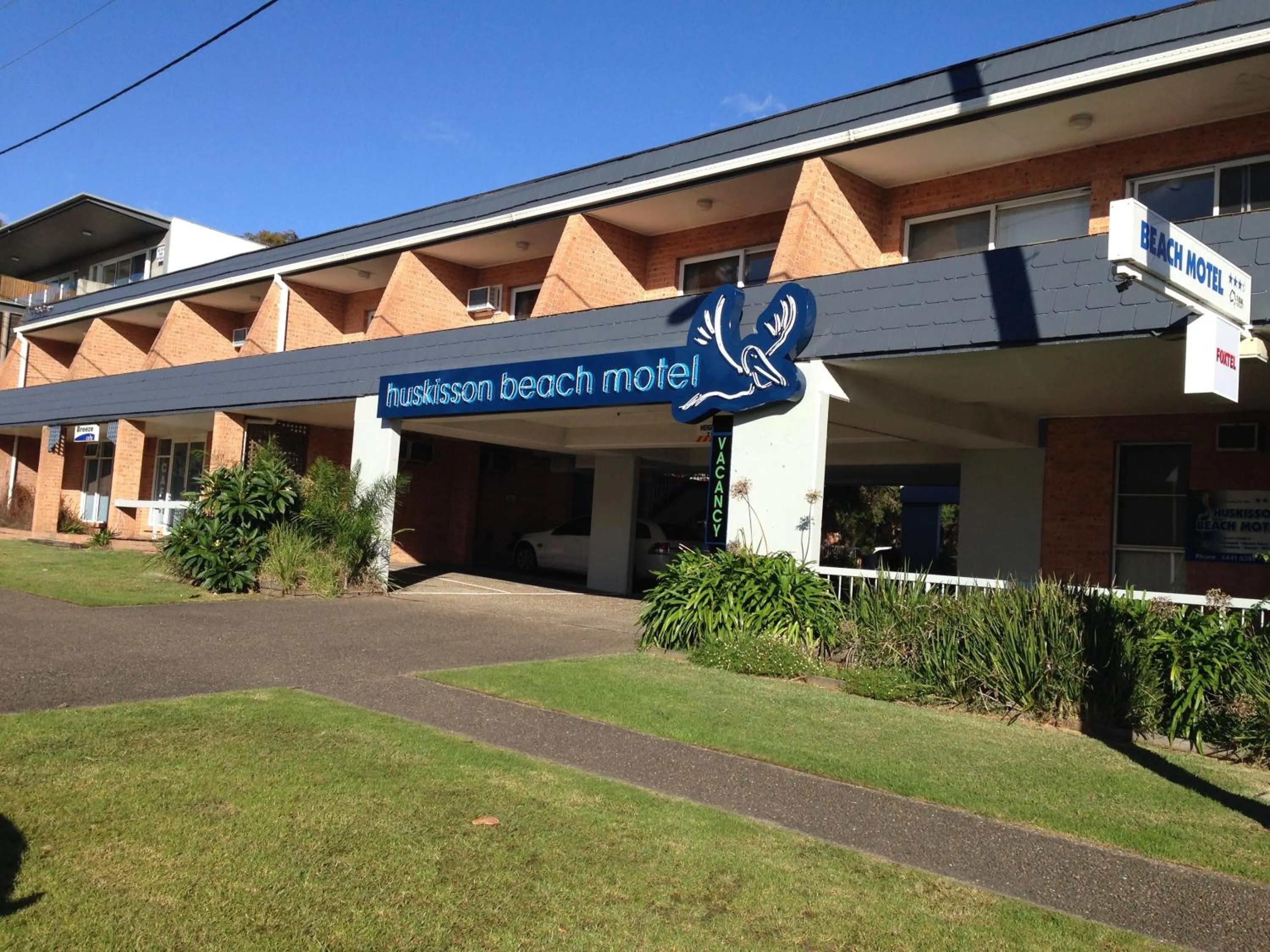 Facade/entrance in Huskisson Beach Motel