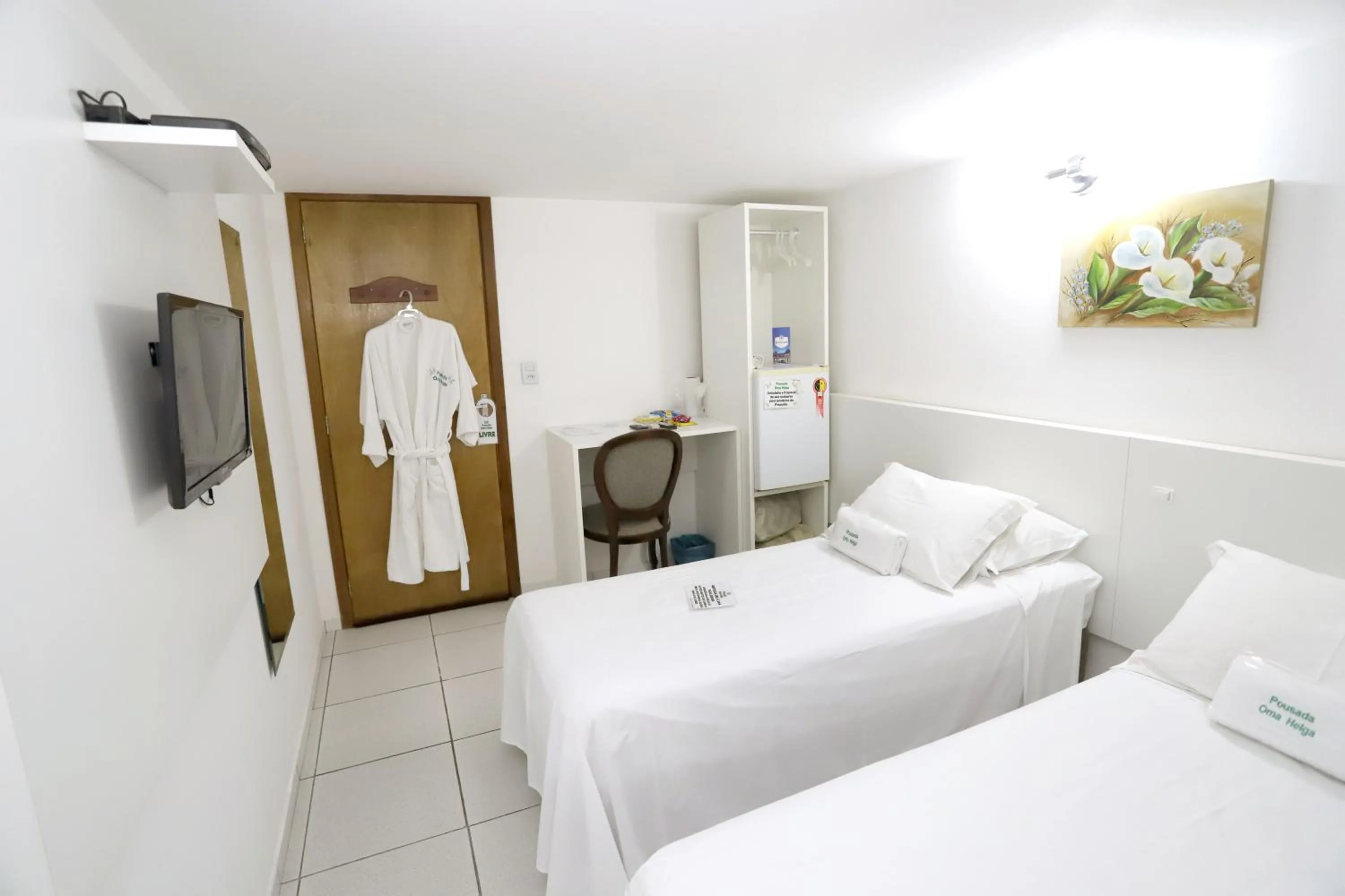 Bedroom, Bed in Pousada Oma Helga