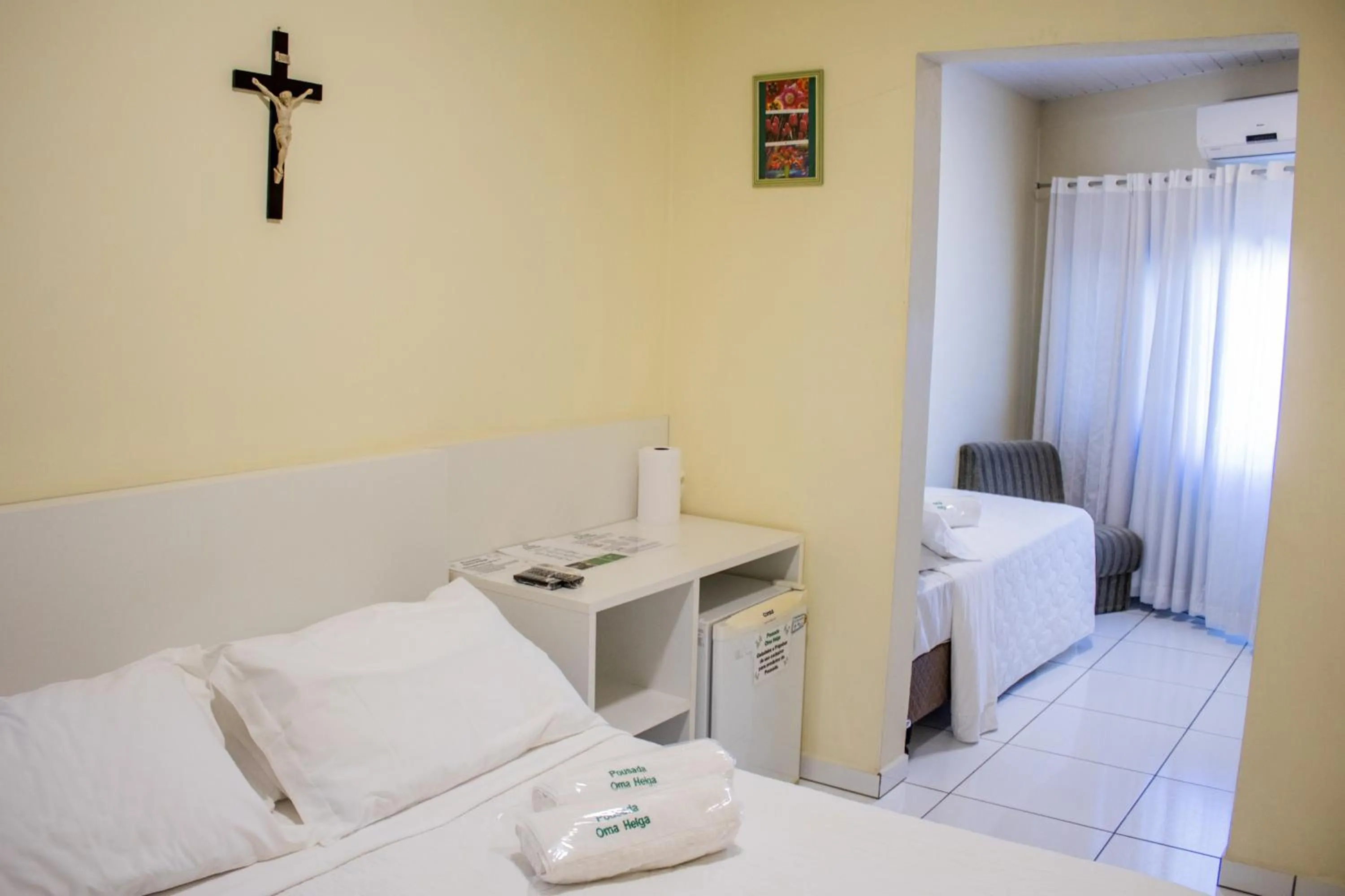 Bed in Pousada Oma Helga
