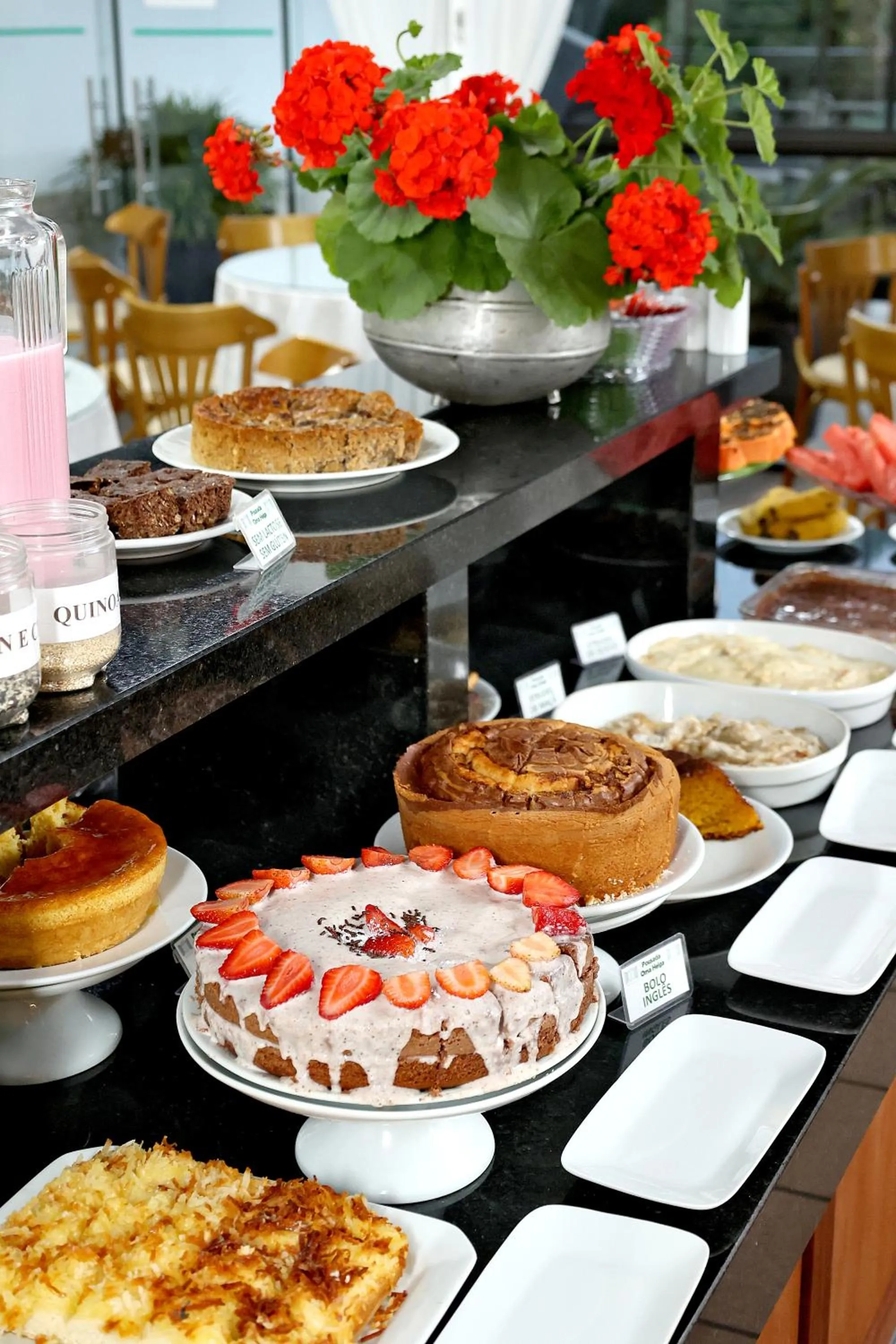 Breakfast in Pousada Oma Helga