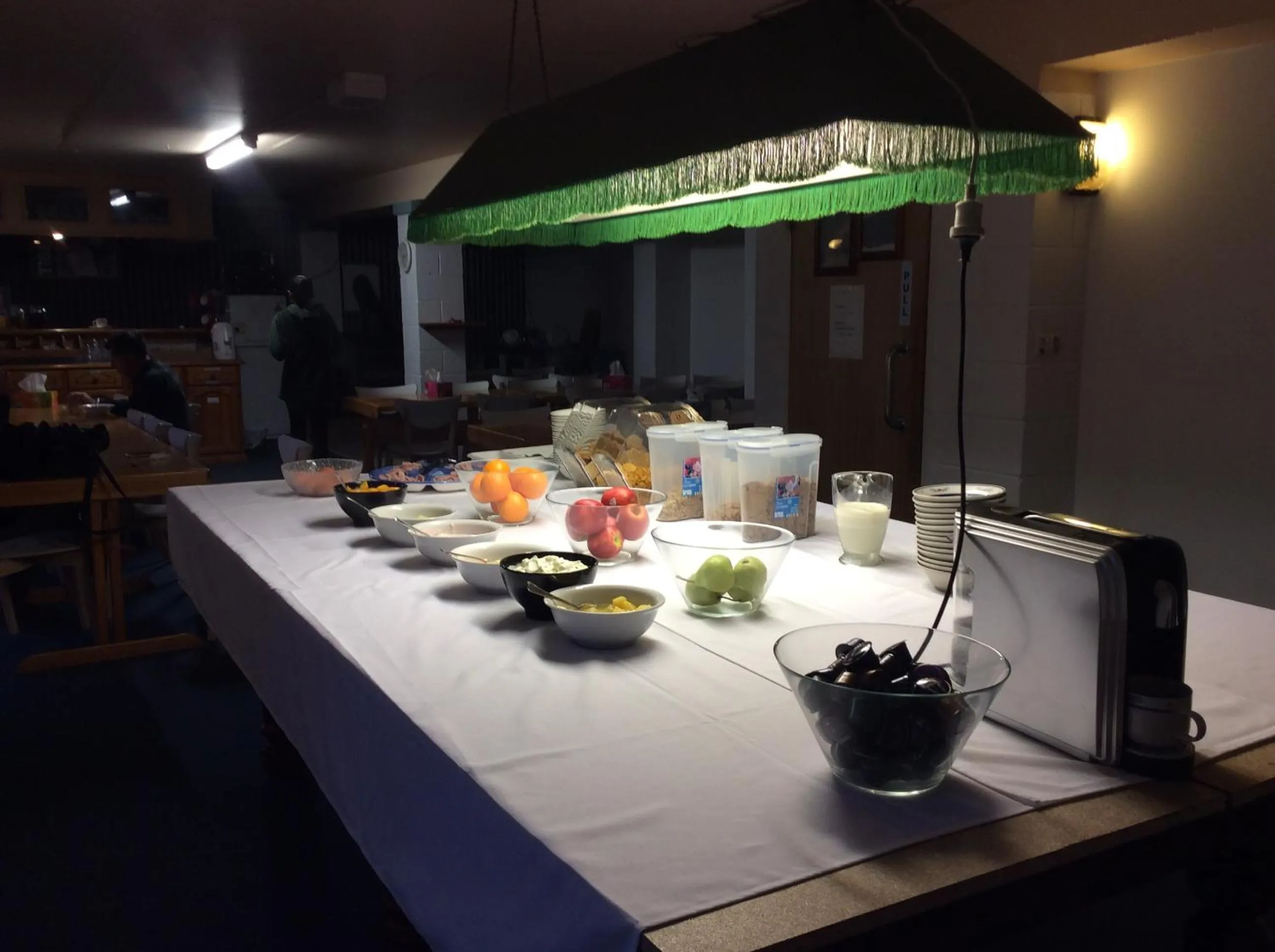 Continental breakfast in Chalet Jindabyne