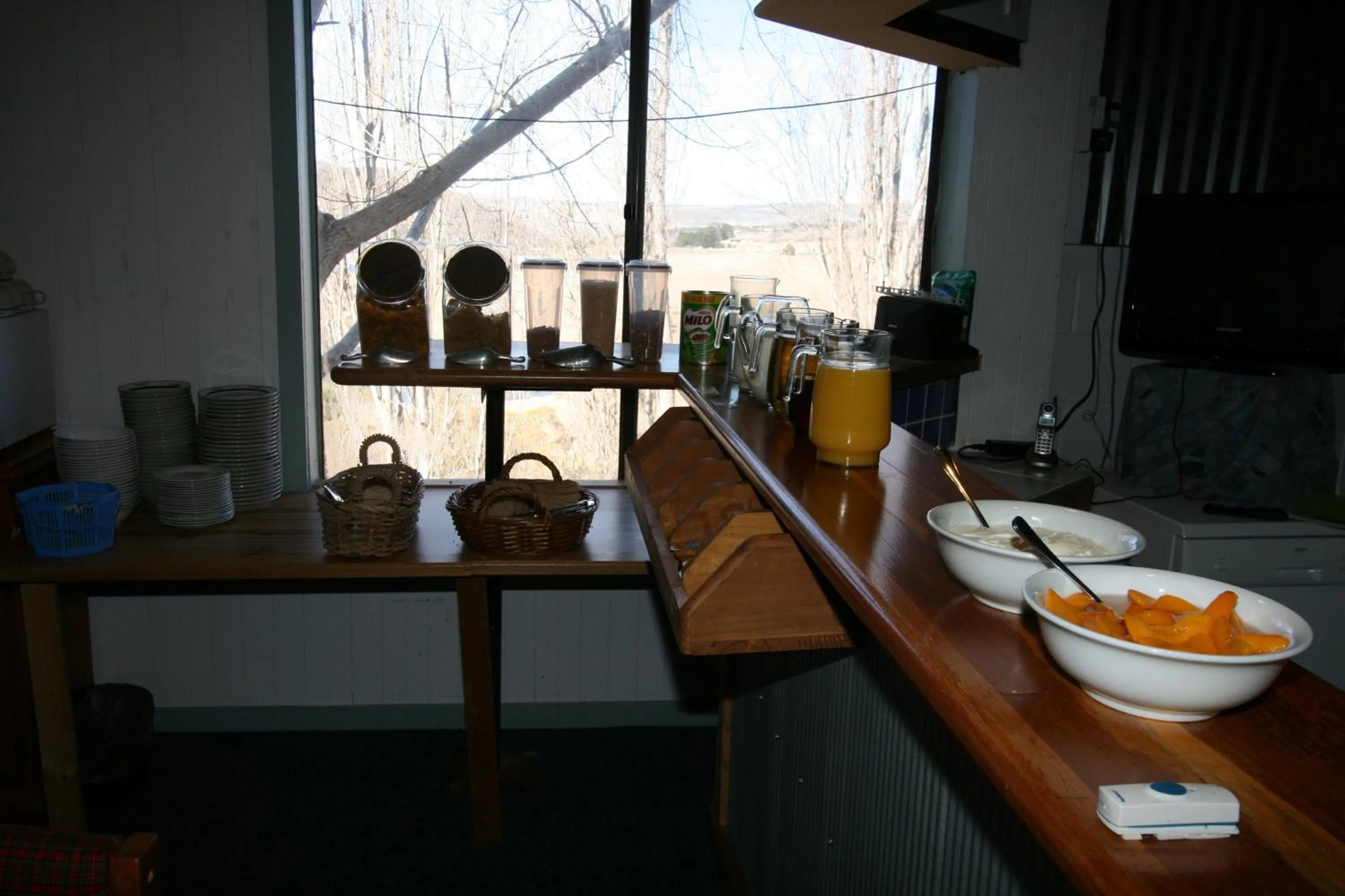 Food and drinks in Chalet Jindabyne