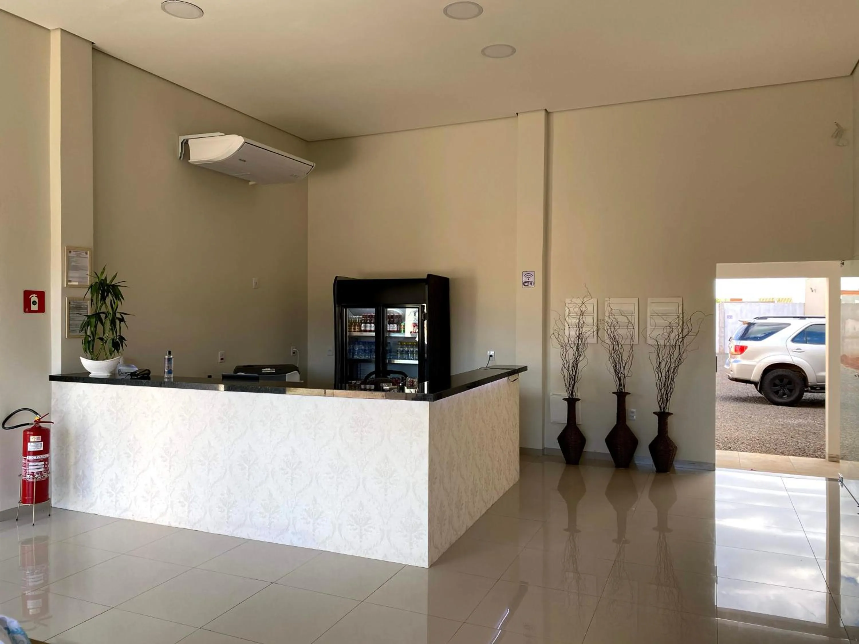 Lobby or reception in NOROESTE Comfort Hotel