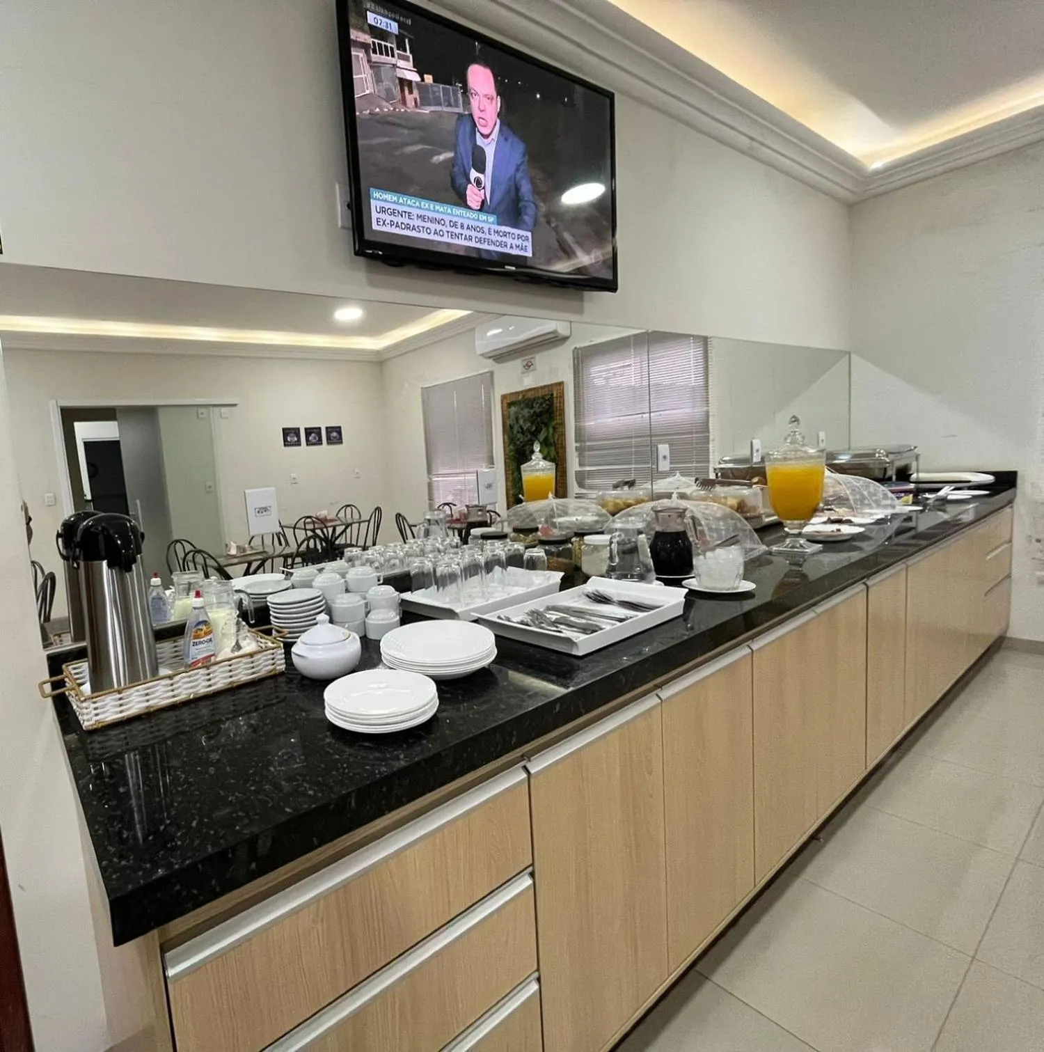 Breakfast in NOROESTE Comfort Hotel