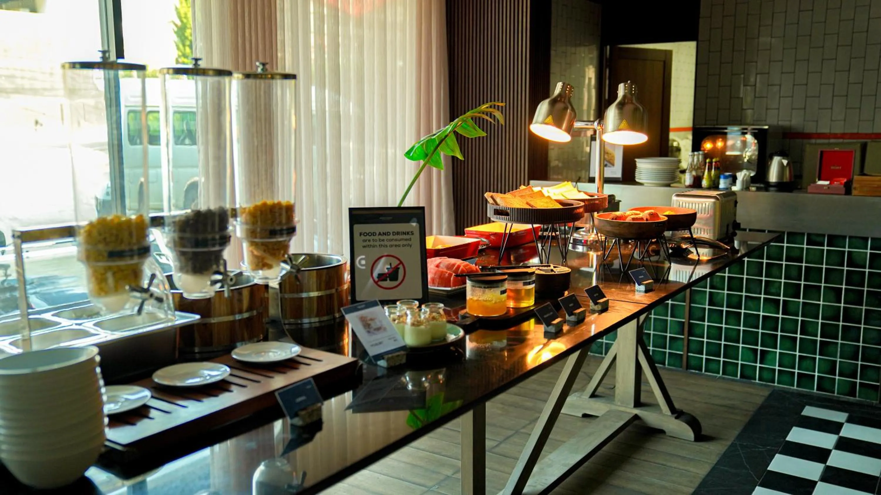 Buffet breakfast in Marina House MUAYTHAI Ta-iad Phuket