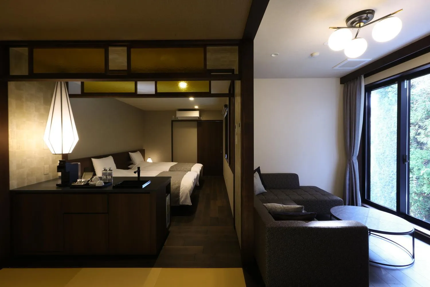 Photo of the whole room, Bed in Umiakari