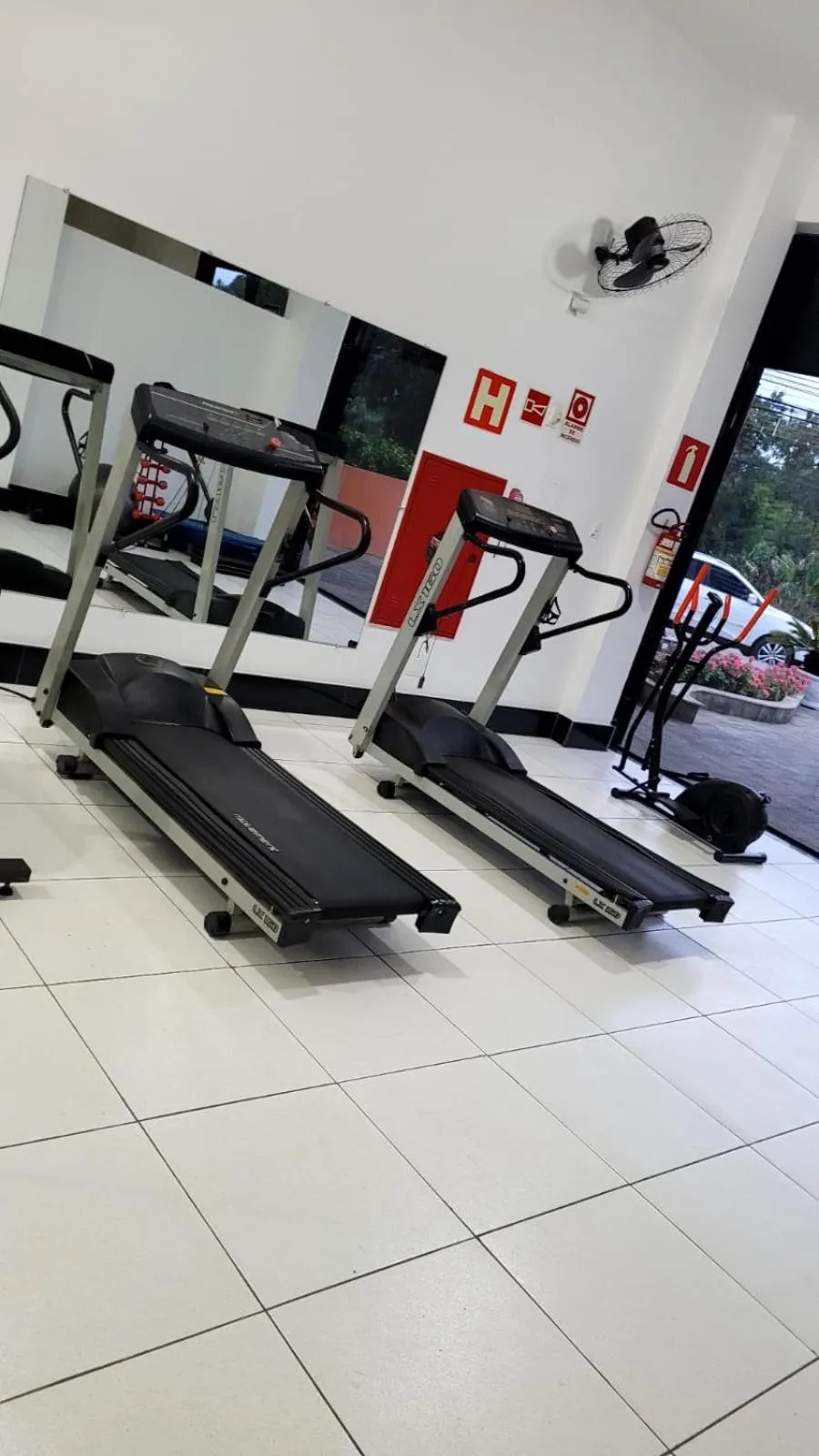 Fitness centre/facilities in Hotel Serra Negra