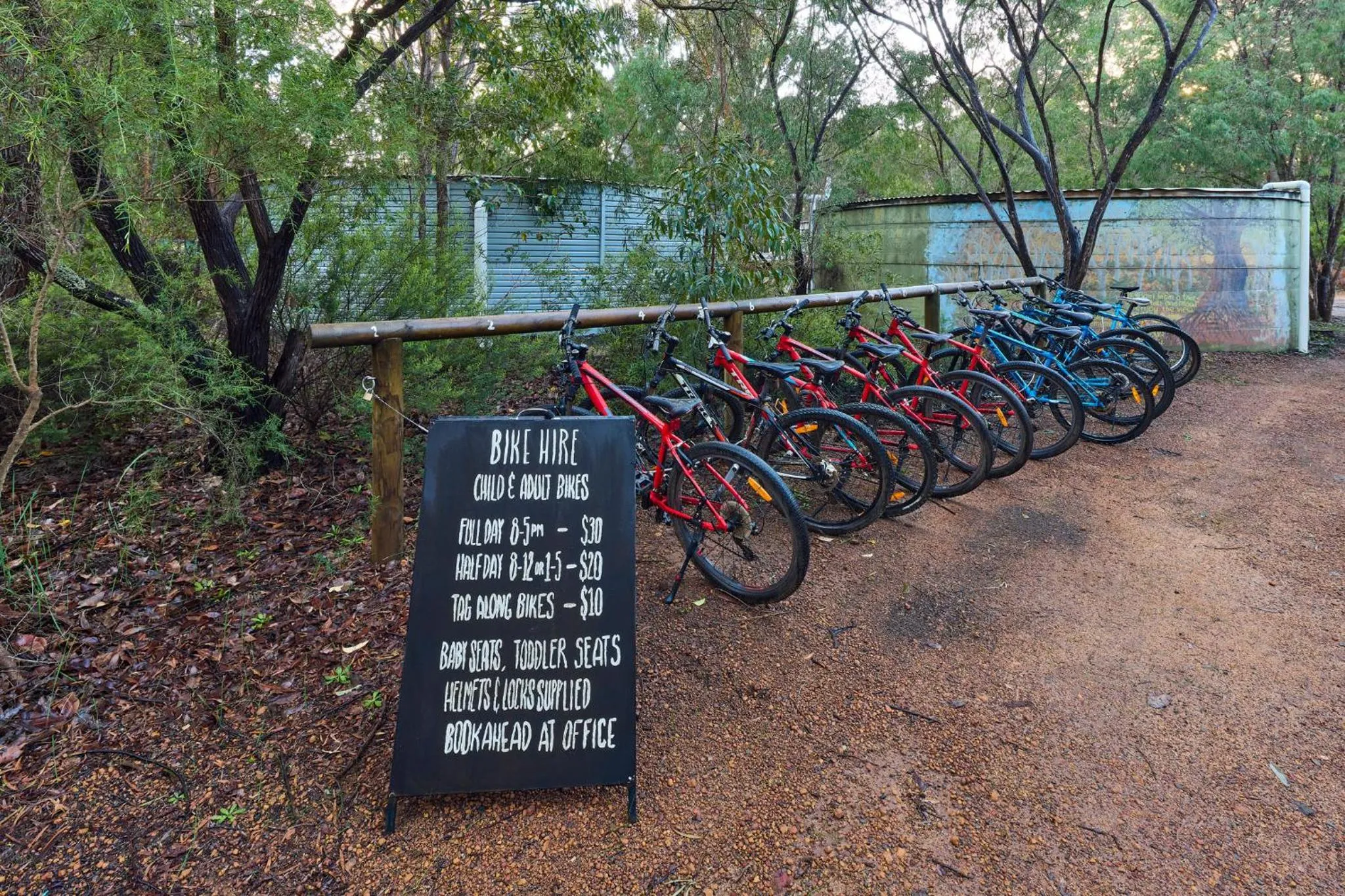 Cycling in RAC Margaret River Nature Park