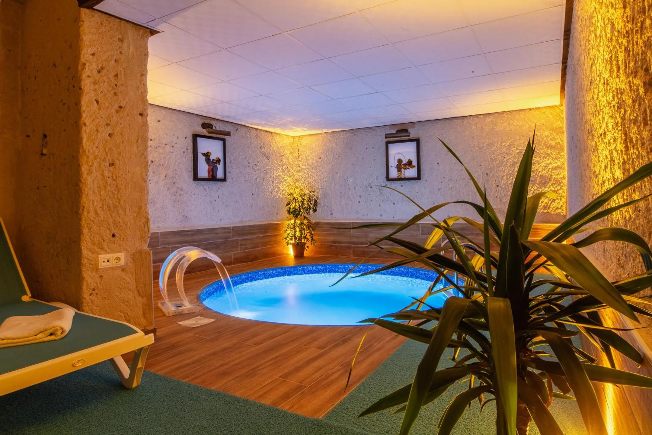 Swimming pool in Karlık Cave Suite Cappadocia