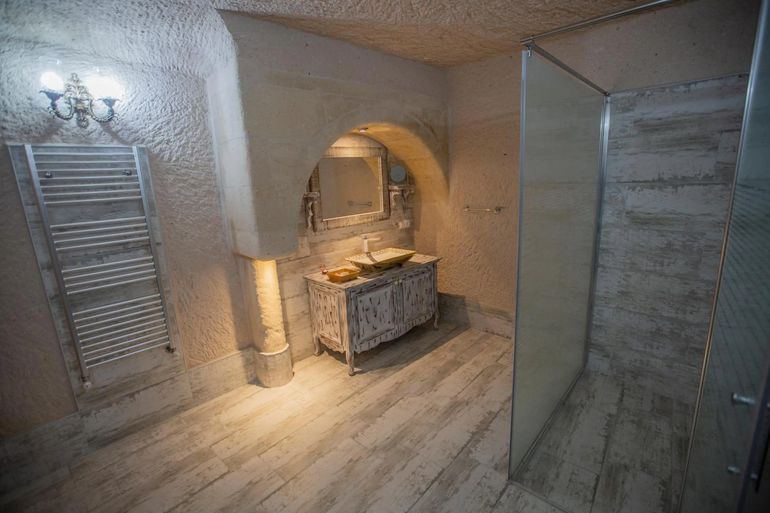 Bathroom in Karlık Cave Suite Cappadocia