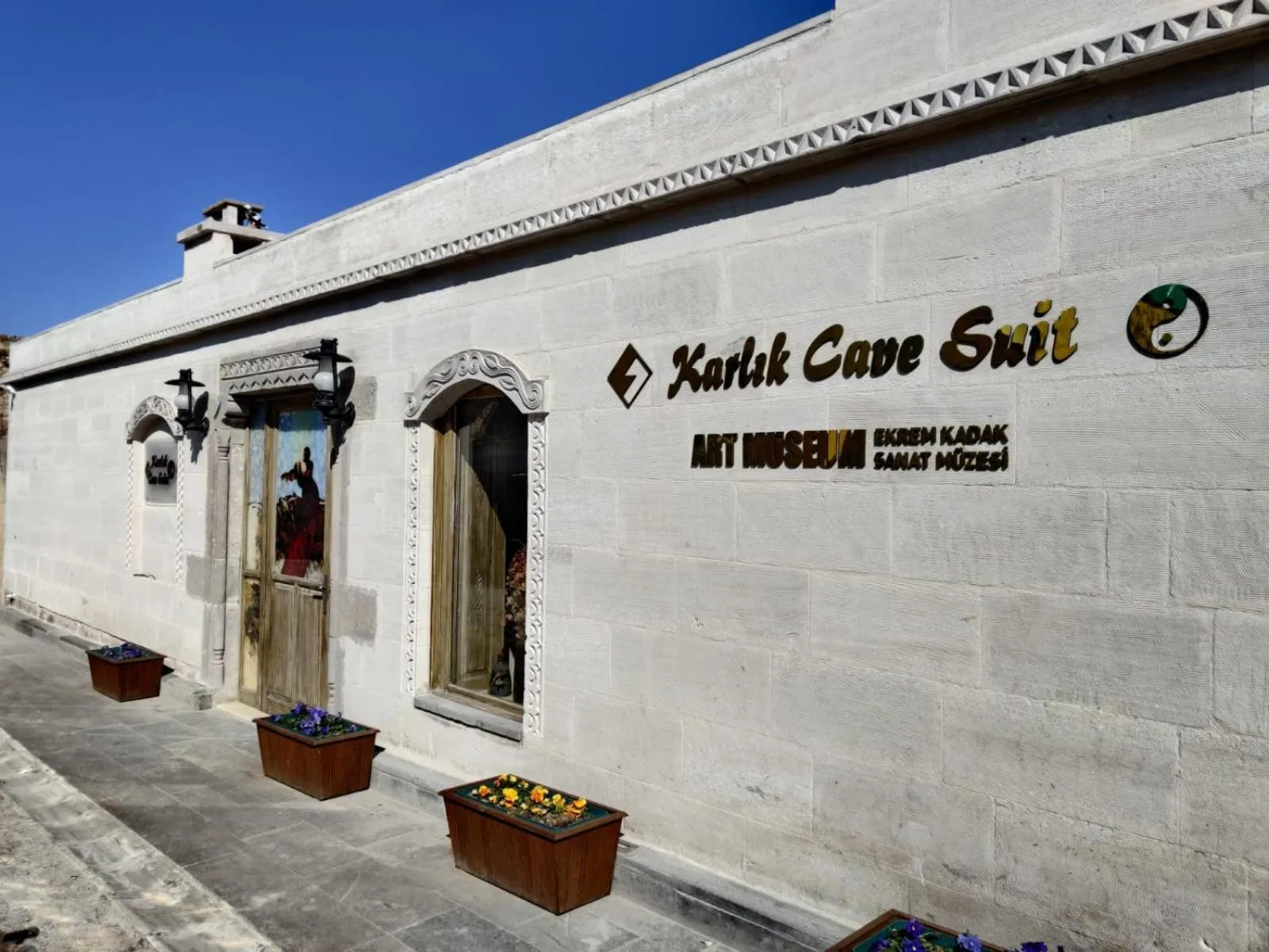 Facade/entrance in Karlık Cave Suite Cappadocia