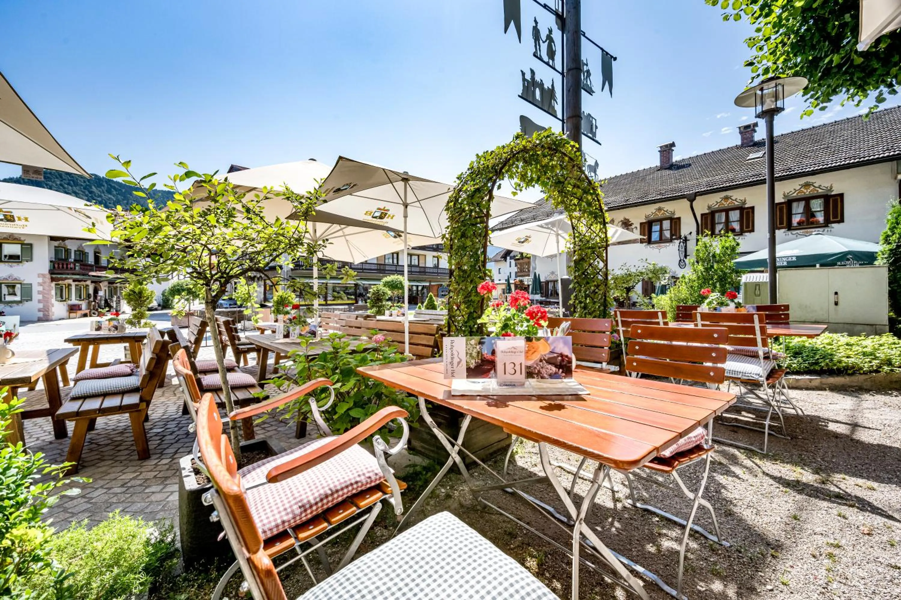 Garden in Ruhpoldinger Hof - Hotel & Wellness