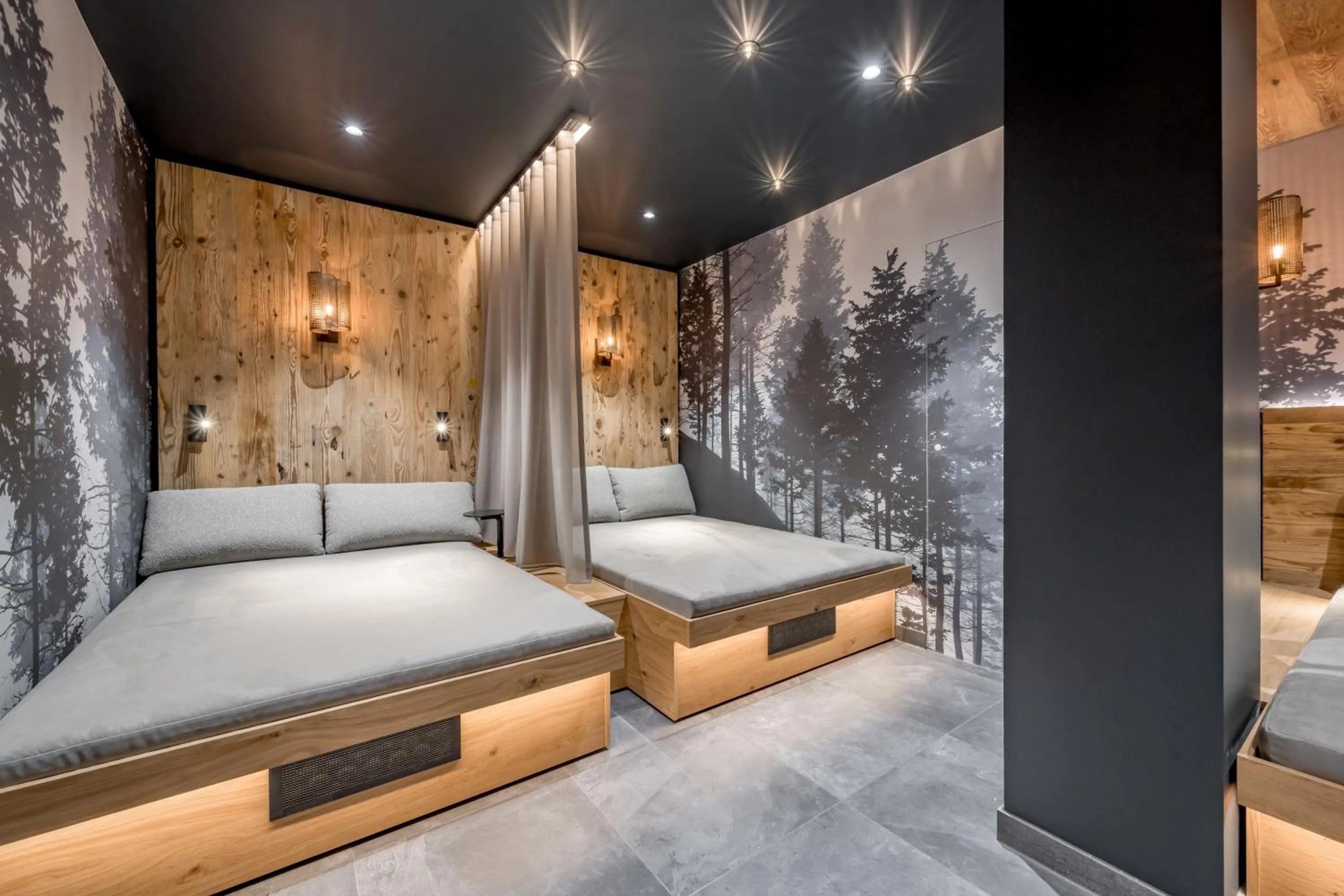 Sauna, Bed in Ruhpoldinger Hof - Hotel & Wellness