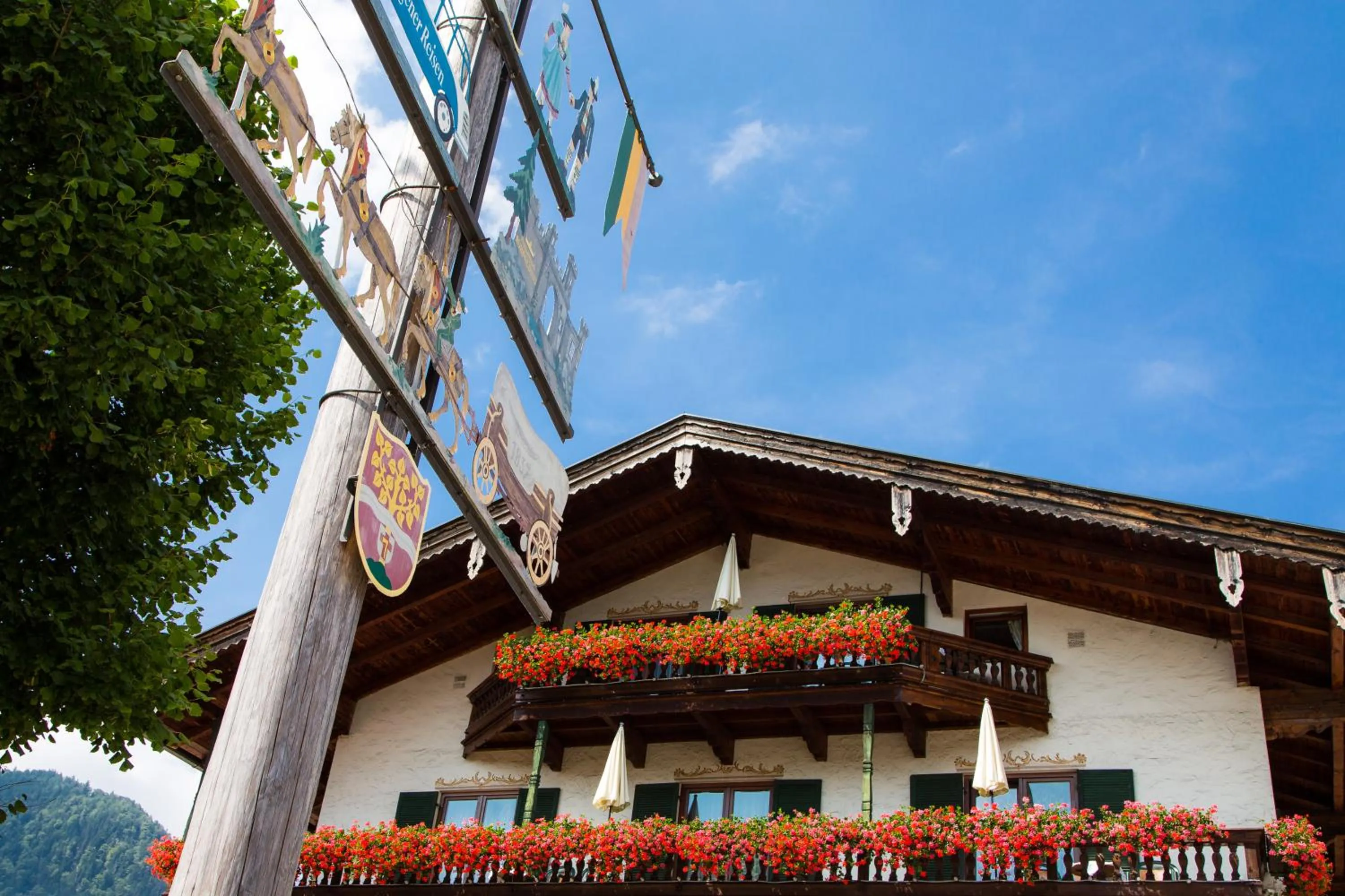 Property building in Ruhpoldinger Hof - Hotel & Wellness