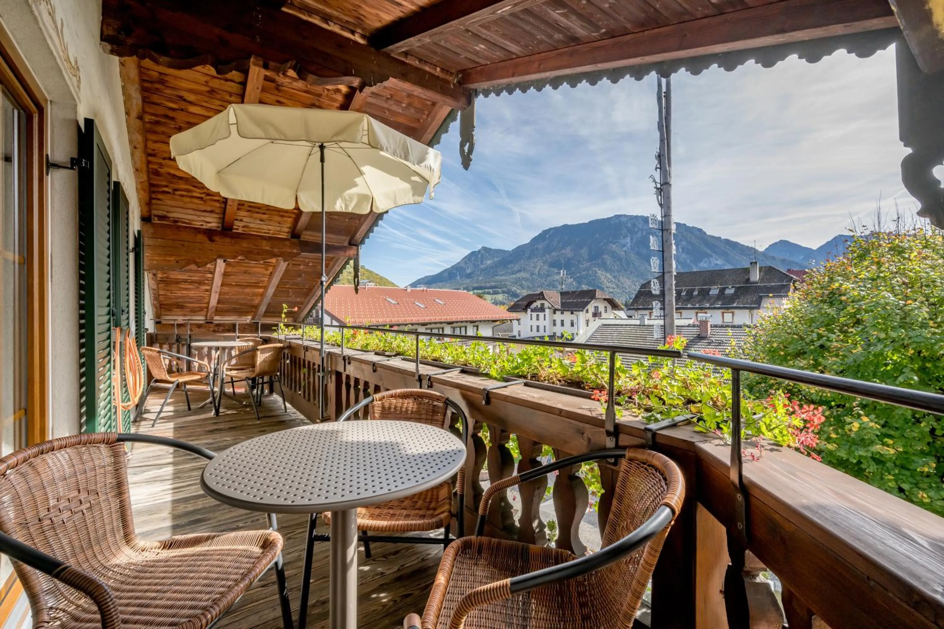 Balcony/Terrace in Ruhpoldinger Hof - Hotel & Wellness