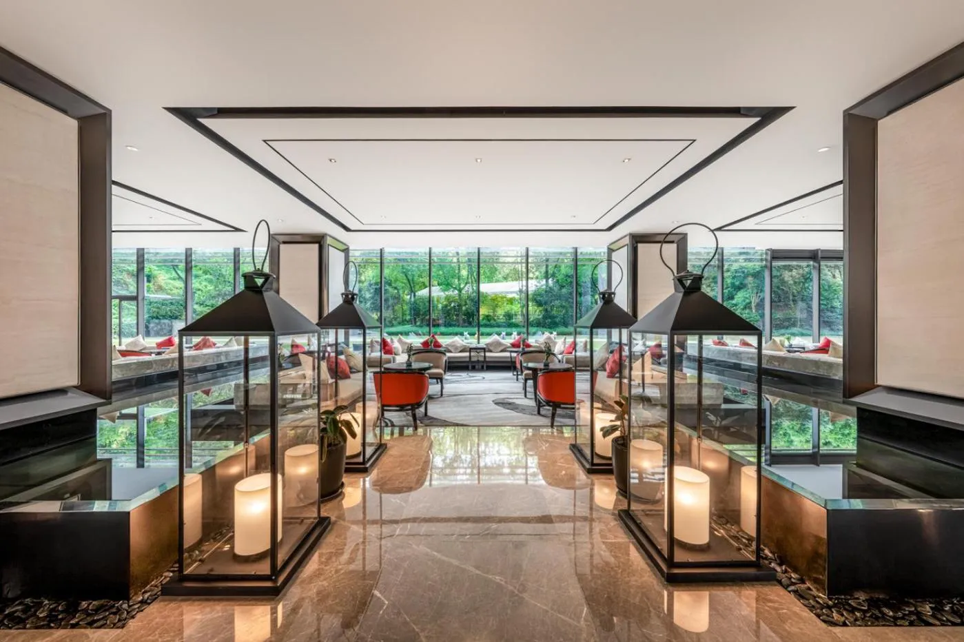 Lobby or reception in Chongqing Ronghui Grand Hotel