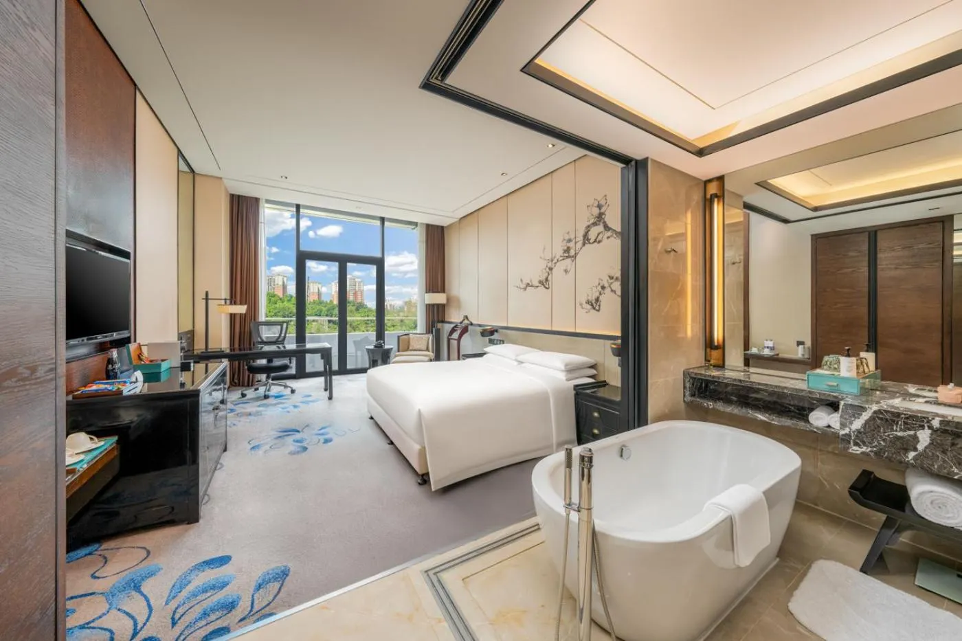 Photo of the whole room in Chongqing Ronghui Grand Hotel