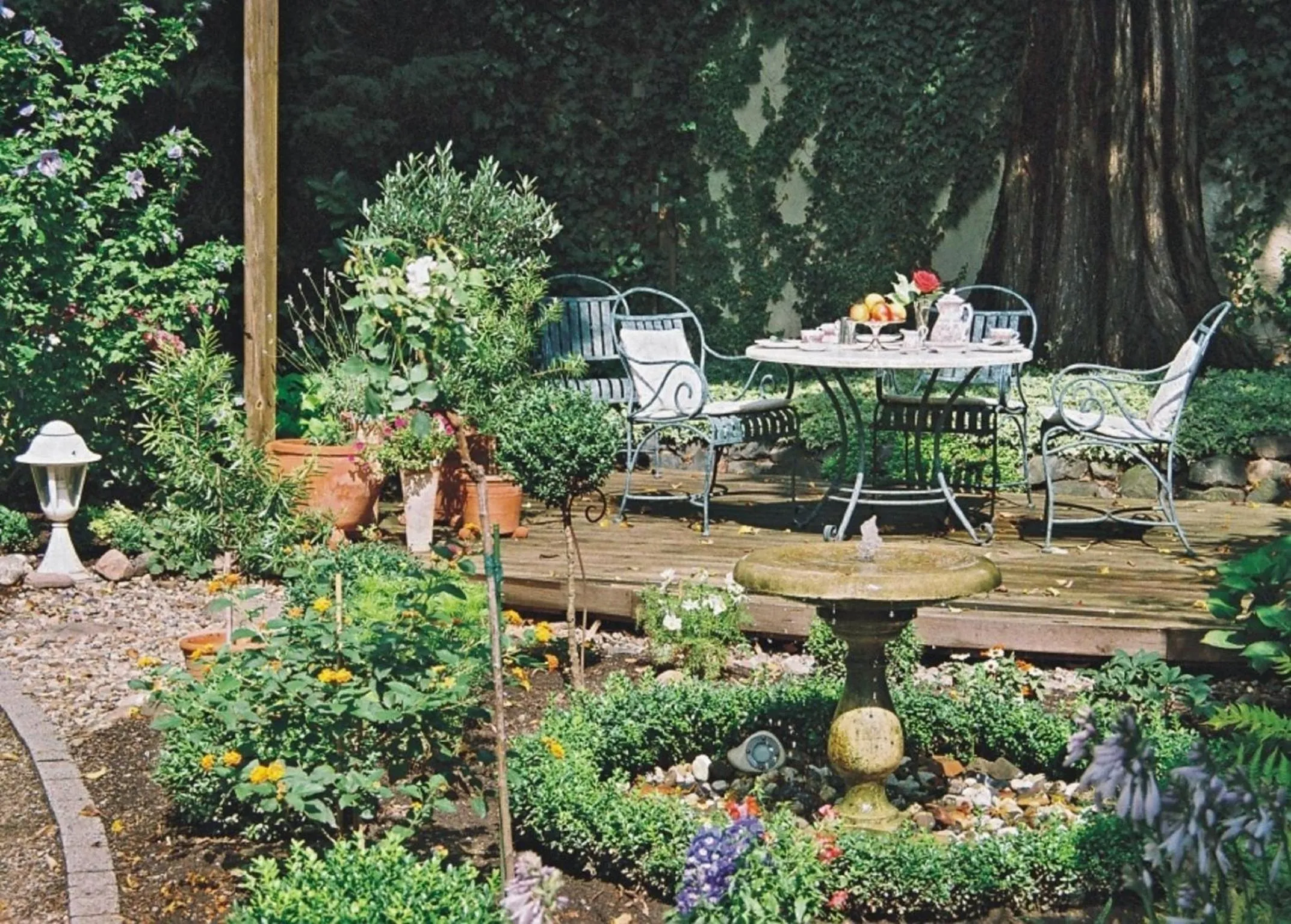 Garden in Hotel Residenz Joop