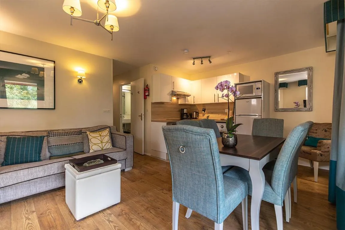 Living room in Club Wyndham Normandy