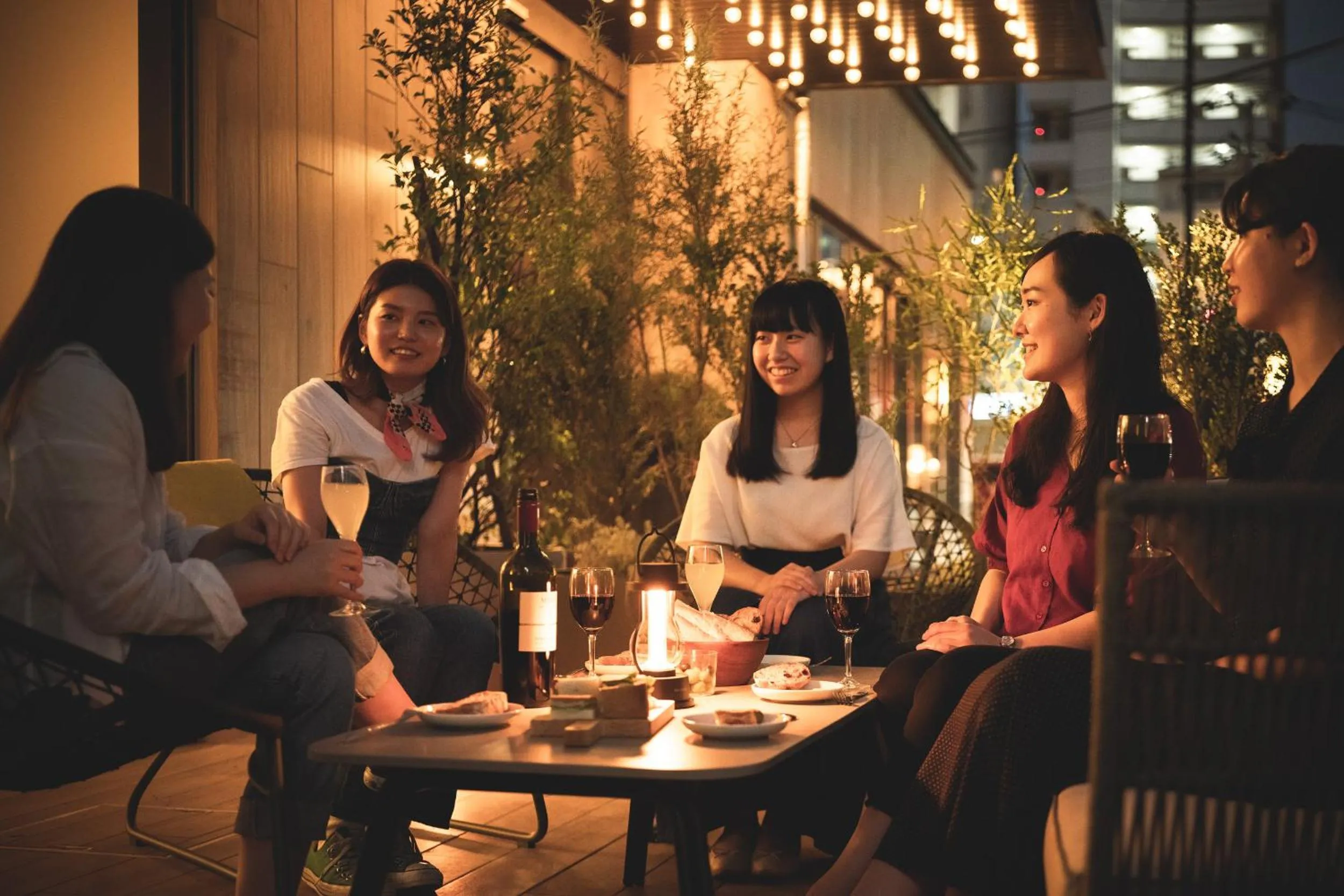 Balcony/Terrace in Nest Hotel Hiroshima Ekimae