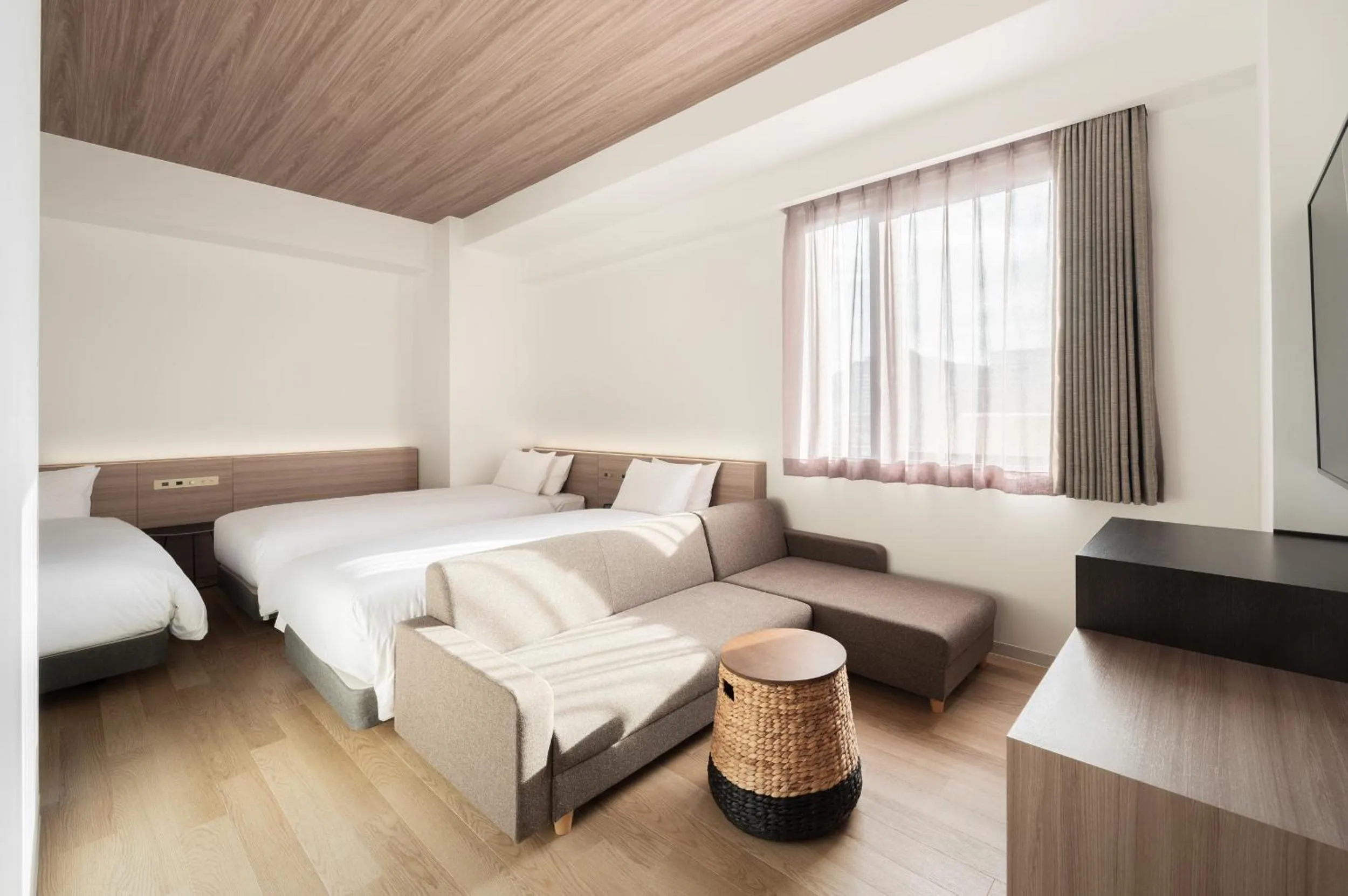 Photo of the whole room, Bed in Nest Hotel Hiroshima Ekimae