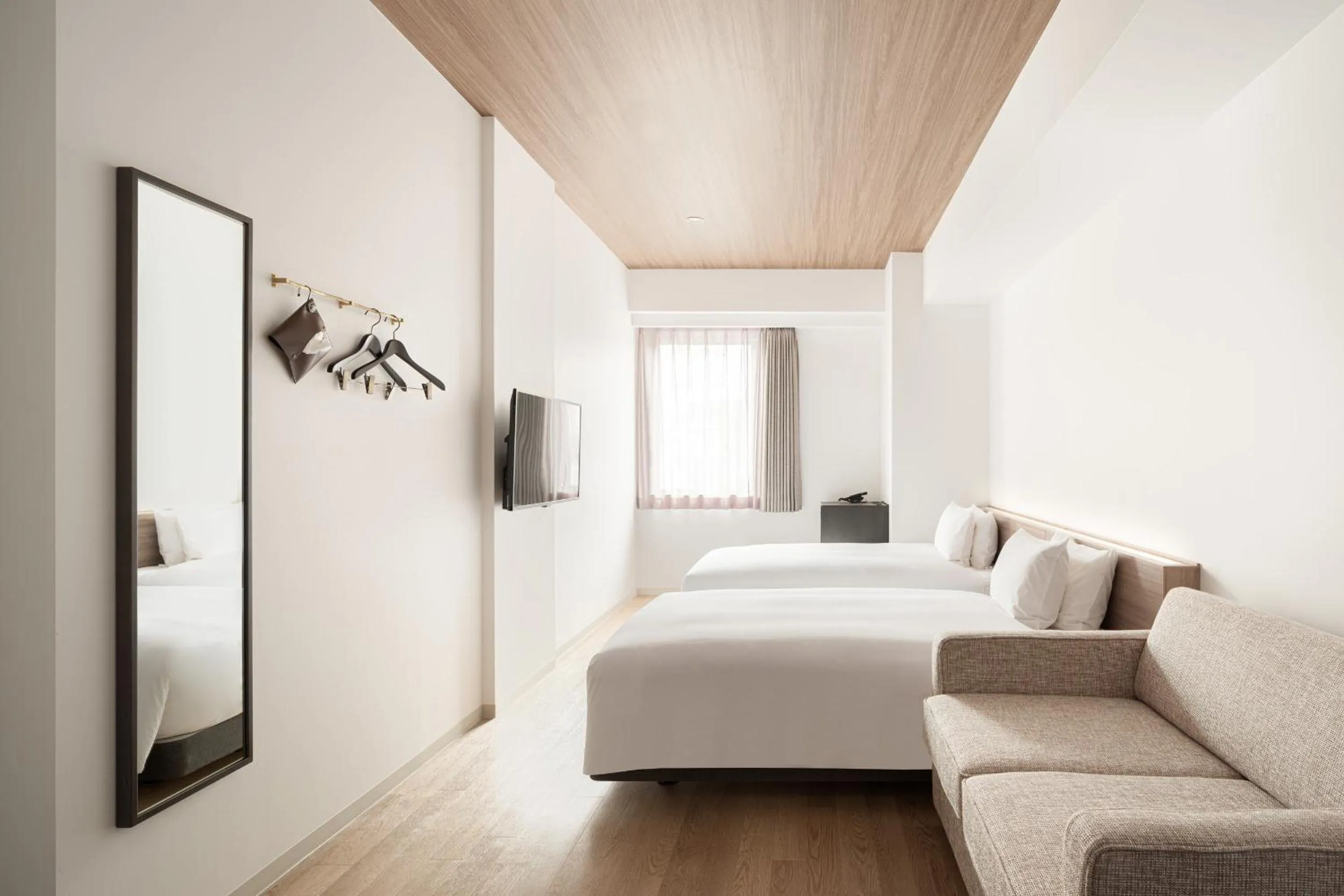 Photo of the whole room, Bed in Nest Hotel Hiroshima Ekimae