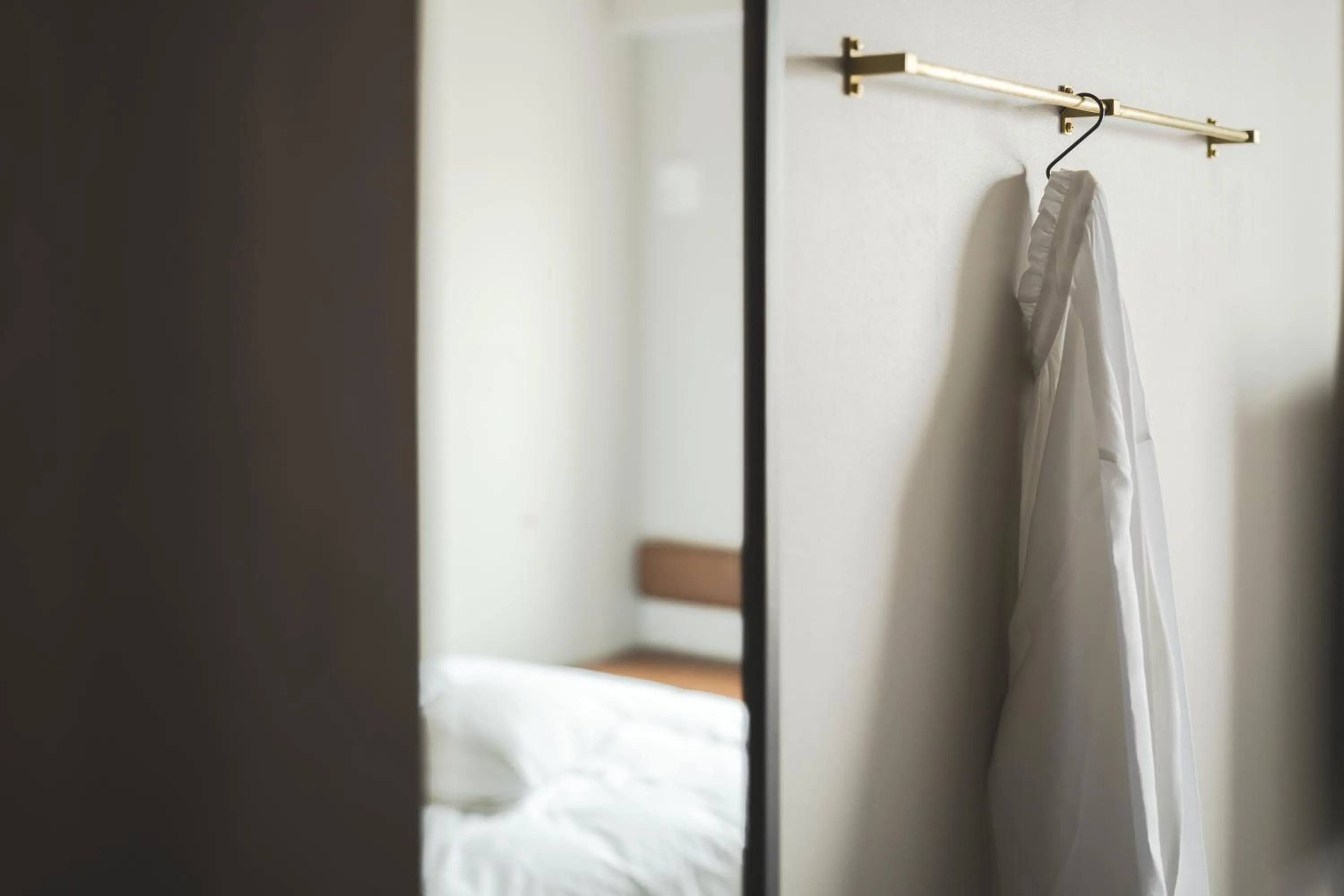 Photo of the whole room, Bed in Nest Hotel Hiroshima Ekimae