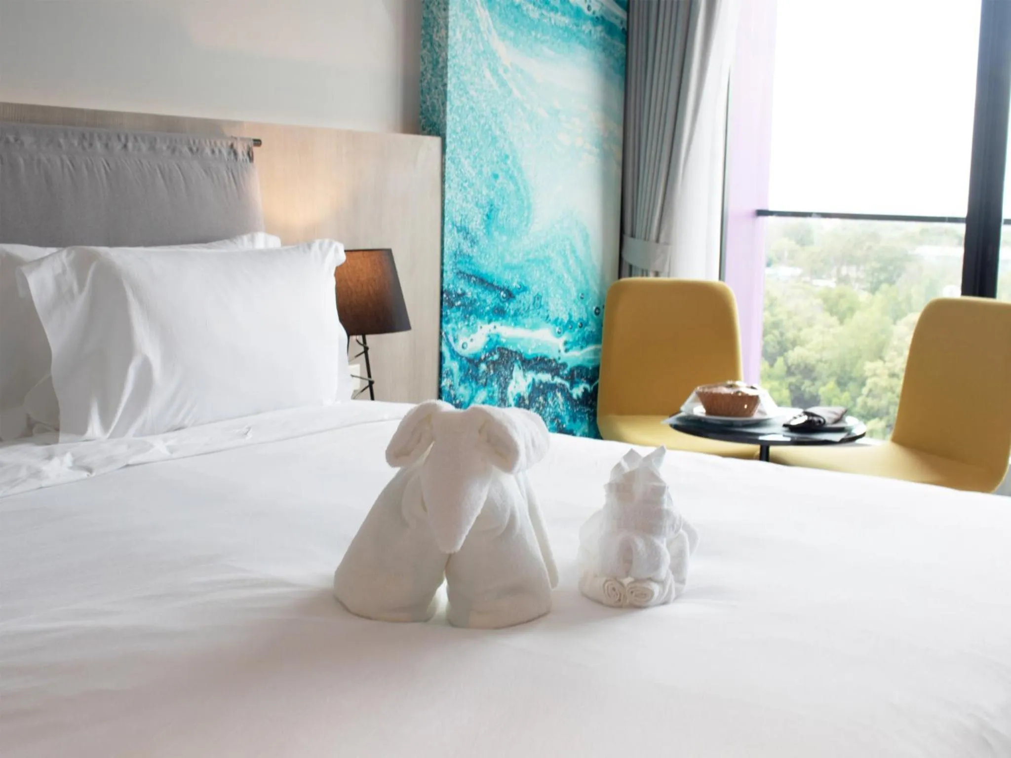 Bedroom, Bed in Fortune Saeng Chan Beach Hotel Rayong - SHA Plus