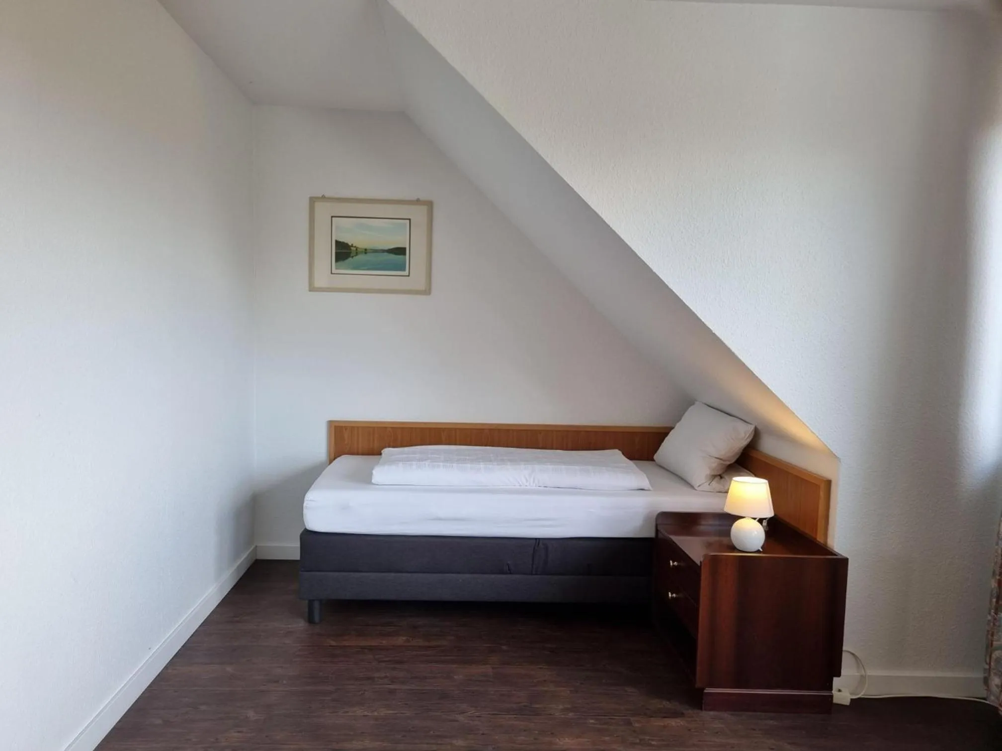 Bed in Erbenholz Hotel