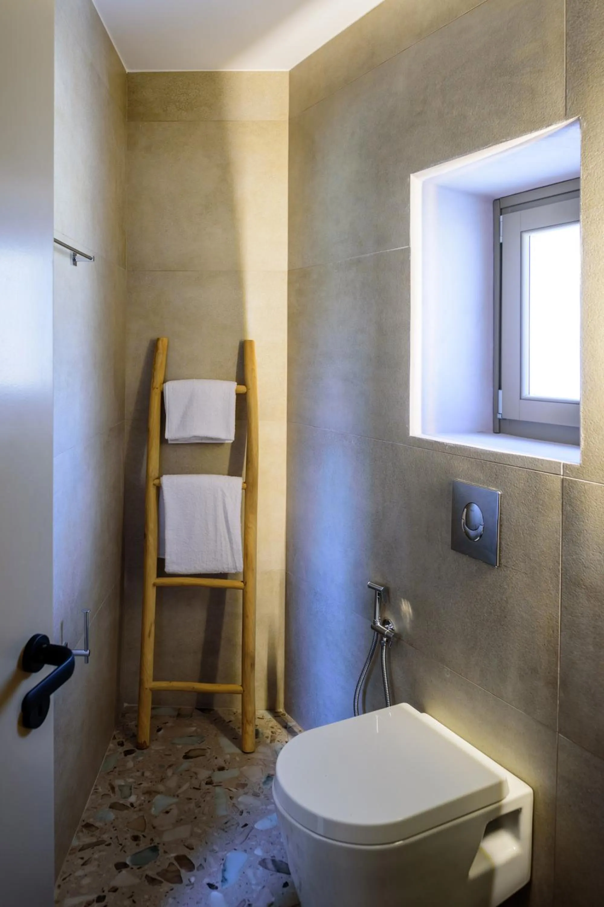 Bathroom in Vrachos Suites Mykonos