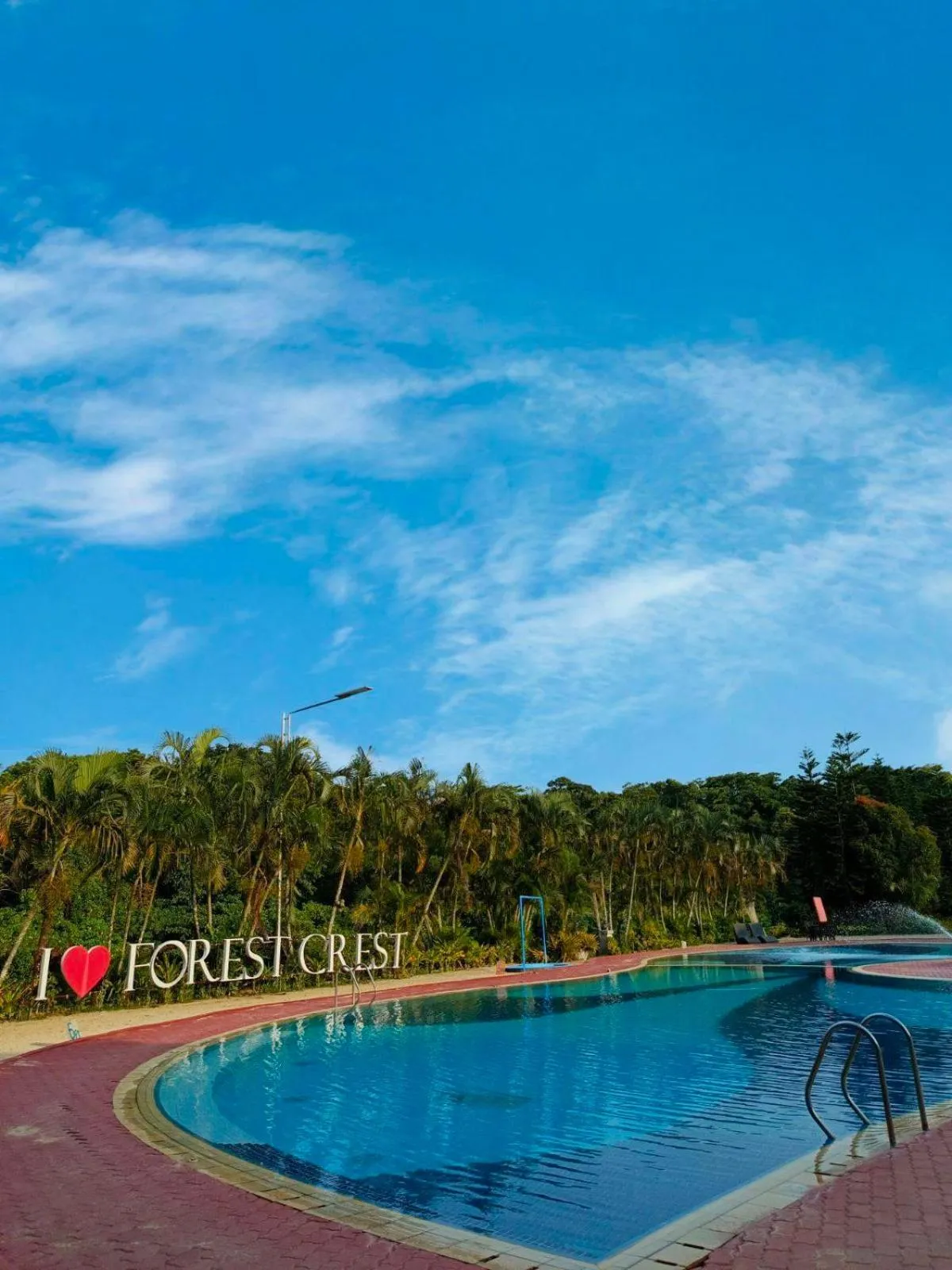 Swimming pool in Forest Crest Nature Hotel and Resort Powered by ASTON