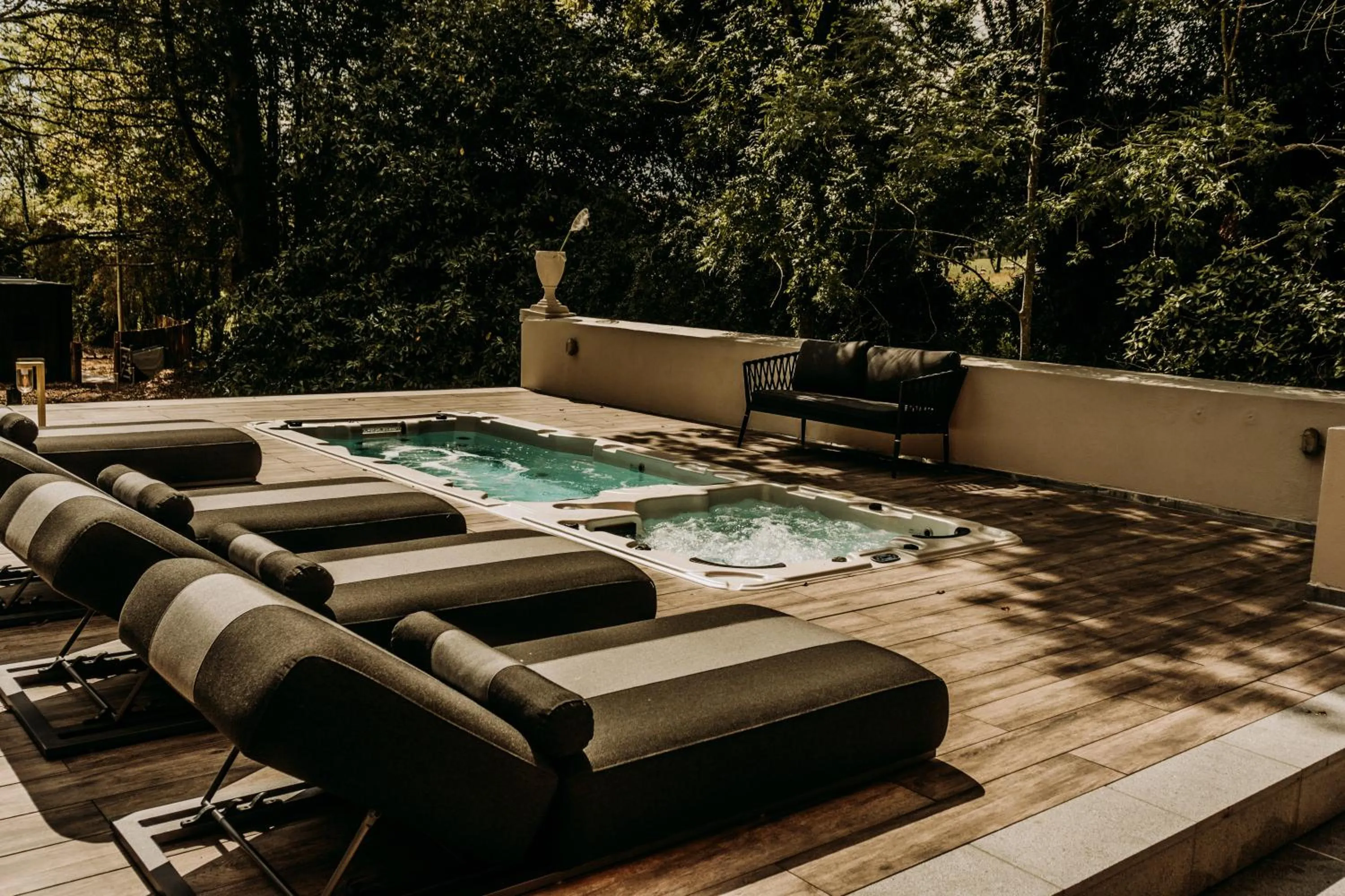 Pool view in Fiertelmeers Boutique B&B