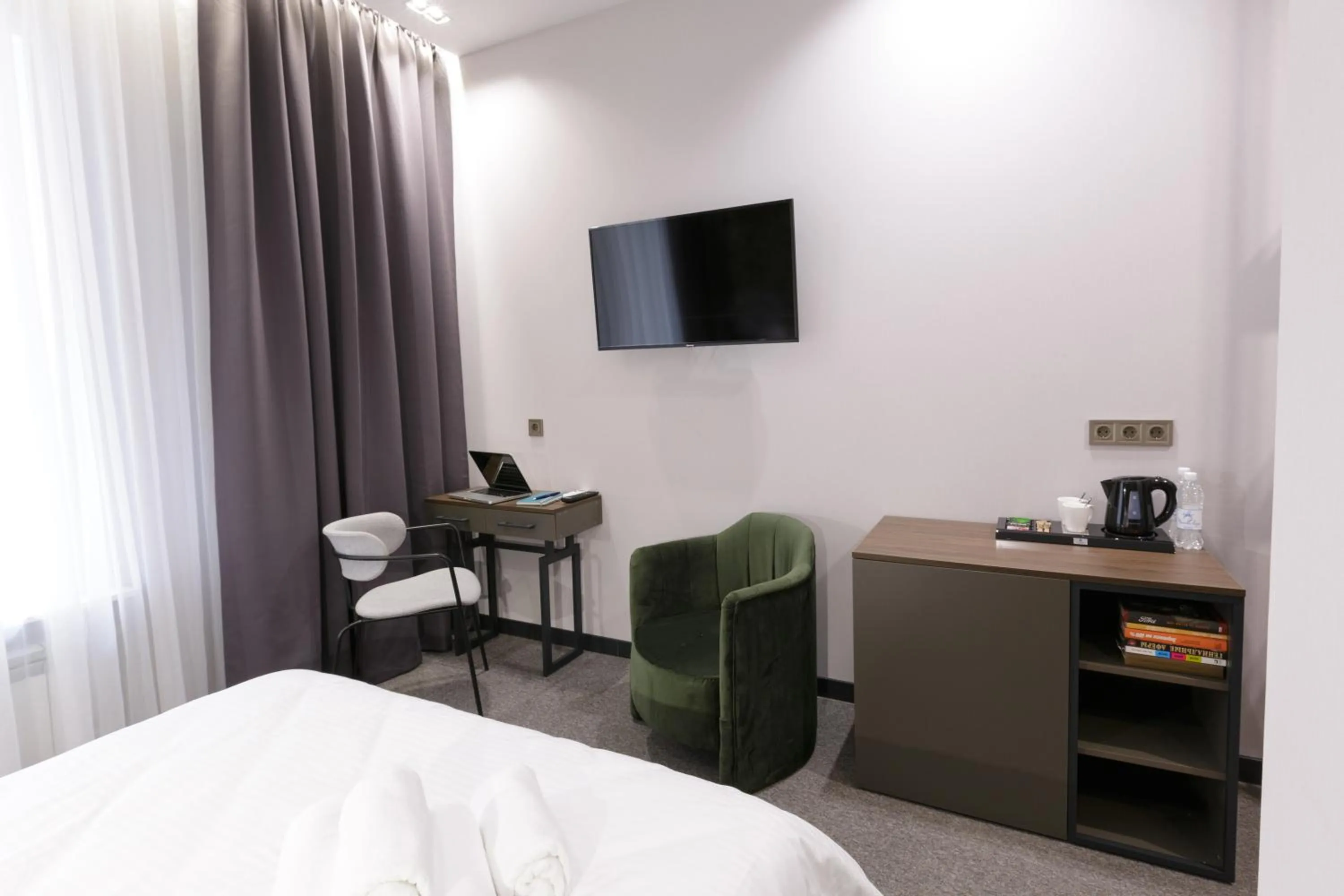 Bed in Kulikovskiy hotel