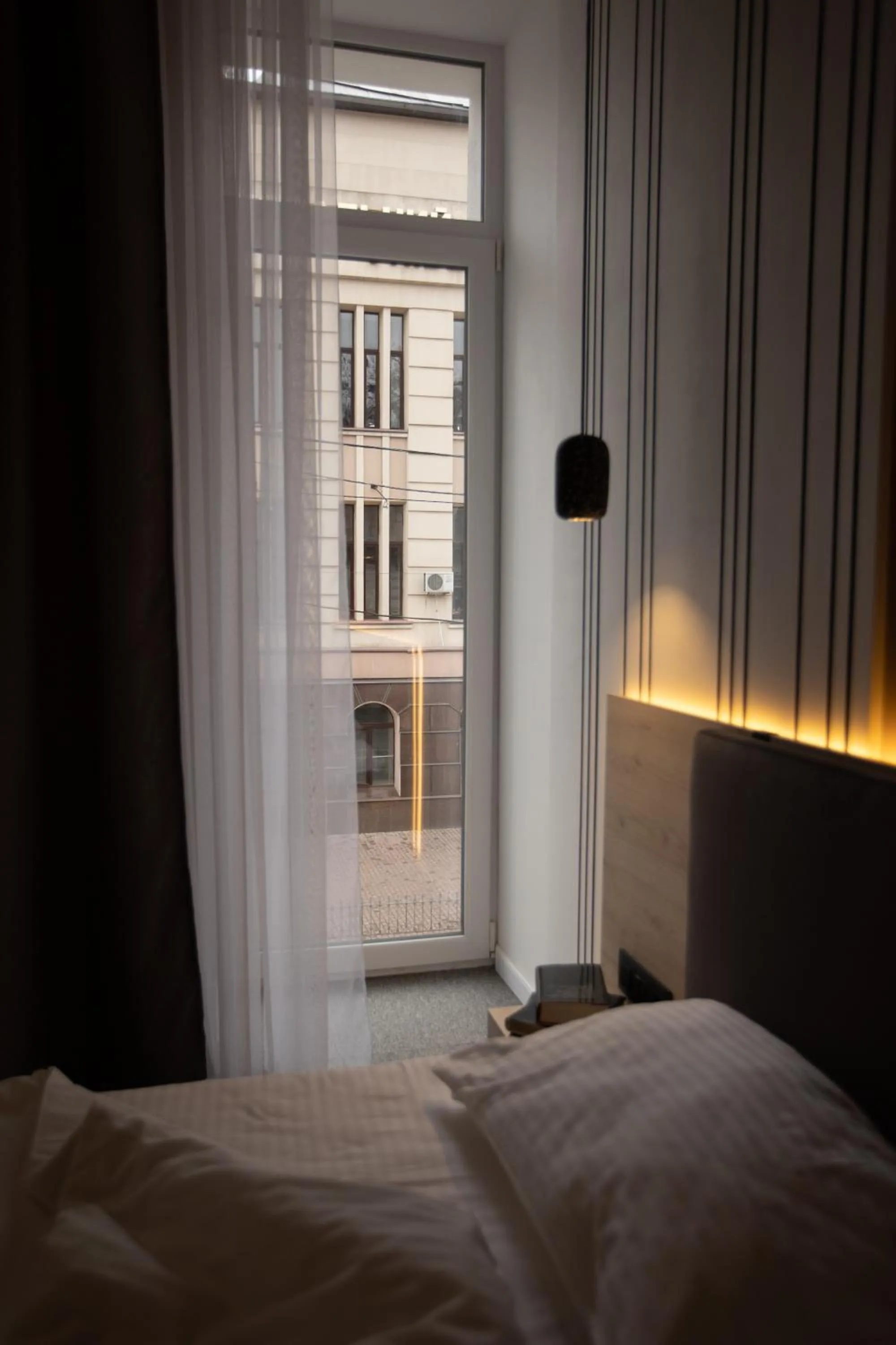 Bed in Kulikovskiy hotel