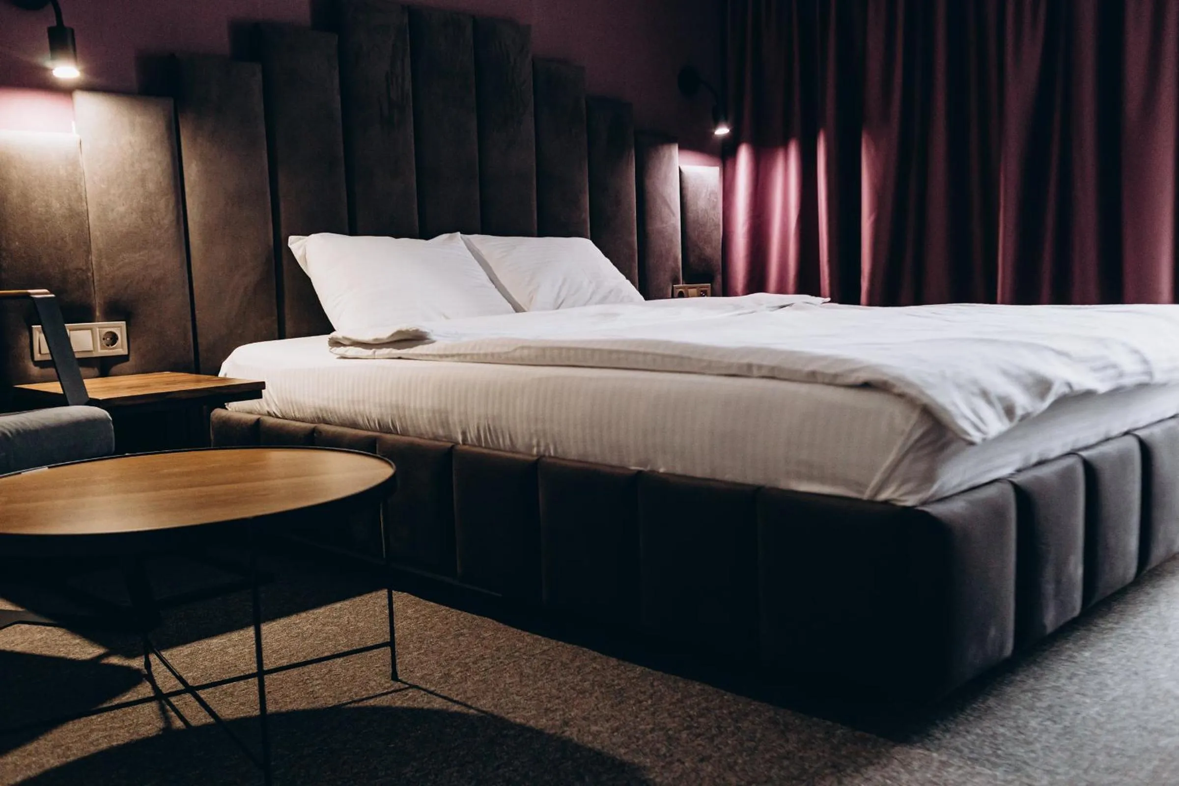 Bed in Kulikovskiy hotel