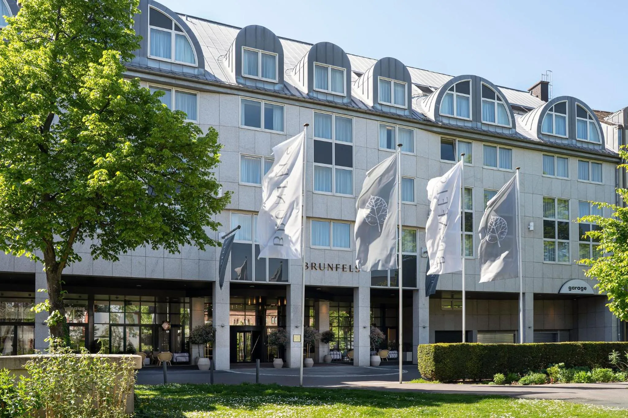 Facade/entrance in Brunfels Hotel, in the Unbound Collection by Hyatt