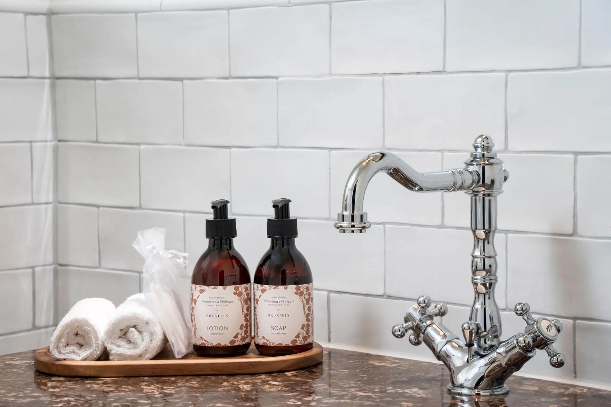 Bathroom in Brunfels Hotel, in the Unbound Collection by Hyatt