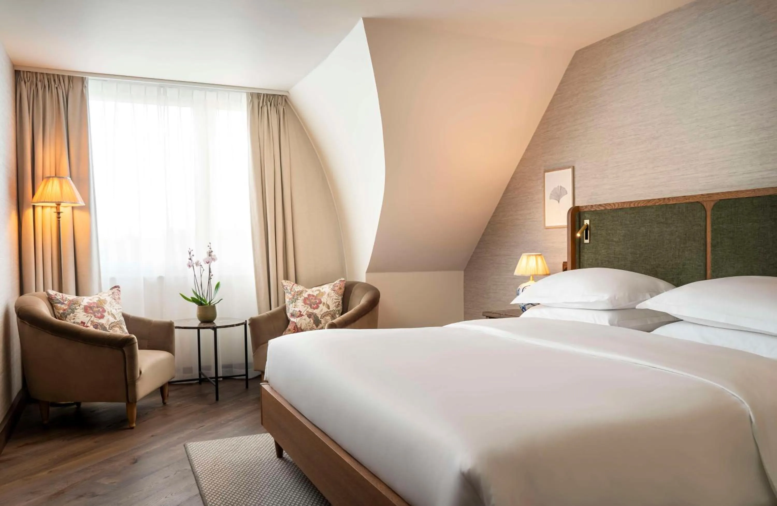 Photo of the whole room, Bed in Brunfels Hotel, in the Unbound Collection by Hyatt