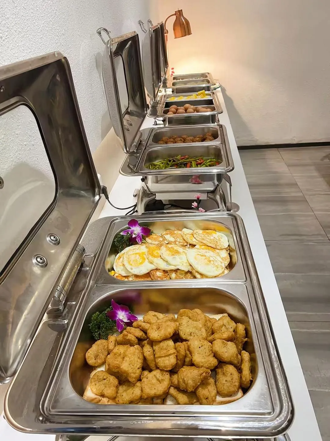 Breakfast in Paco Hotel Tаojin Metro Guangzhou