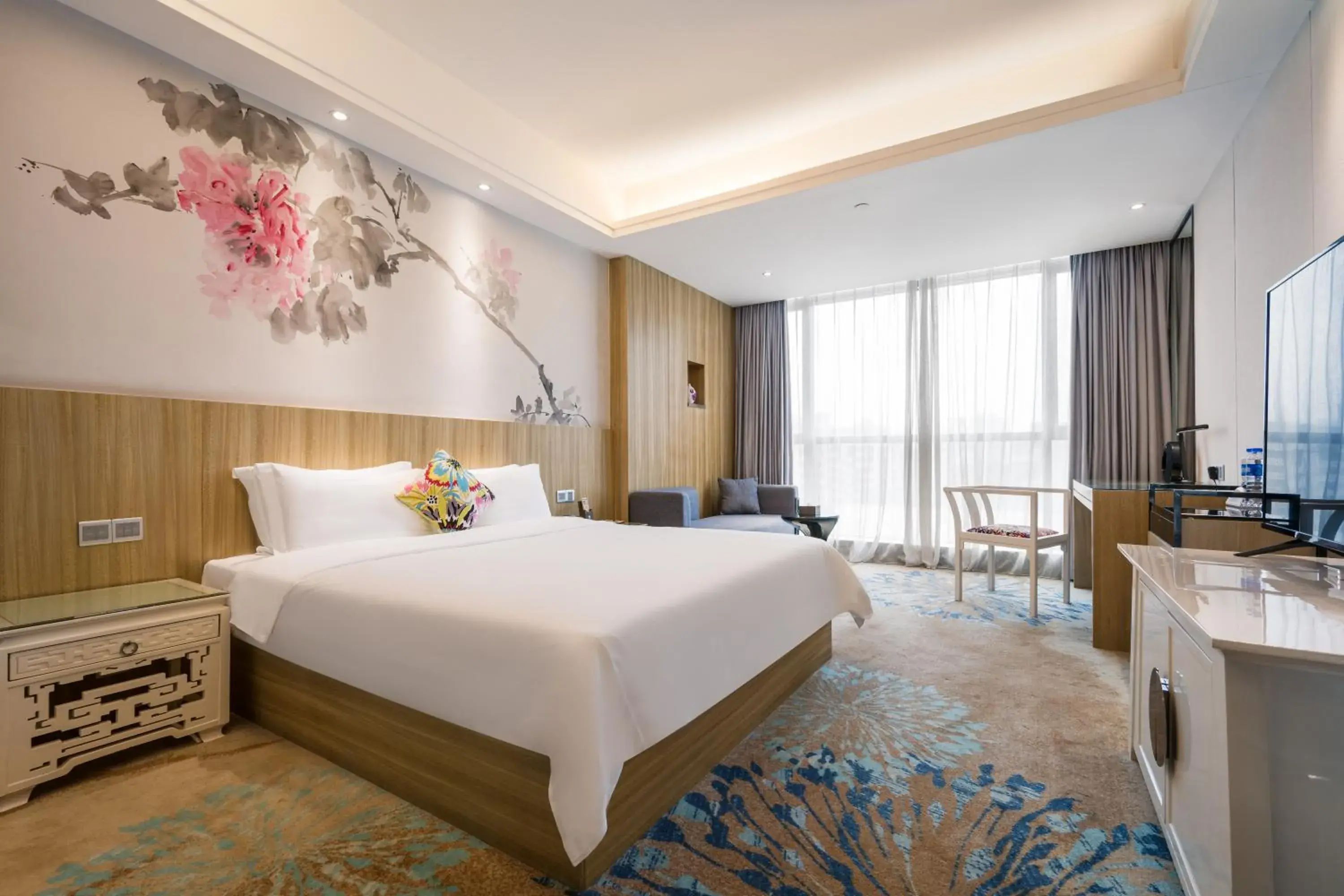 Luxury King Room in Paco Hotel Tаojin Metro Guangzhou - Free Shuttle Bus For Canton Fair Luxury King Room in Paco Hotel Tаojin Metro Guangzhou - Free Shuttle Bus For Canton Fair