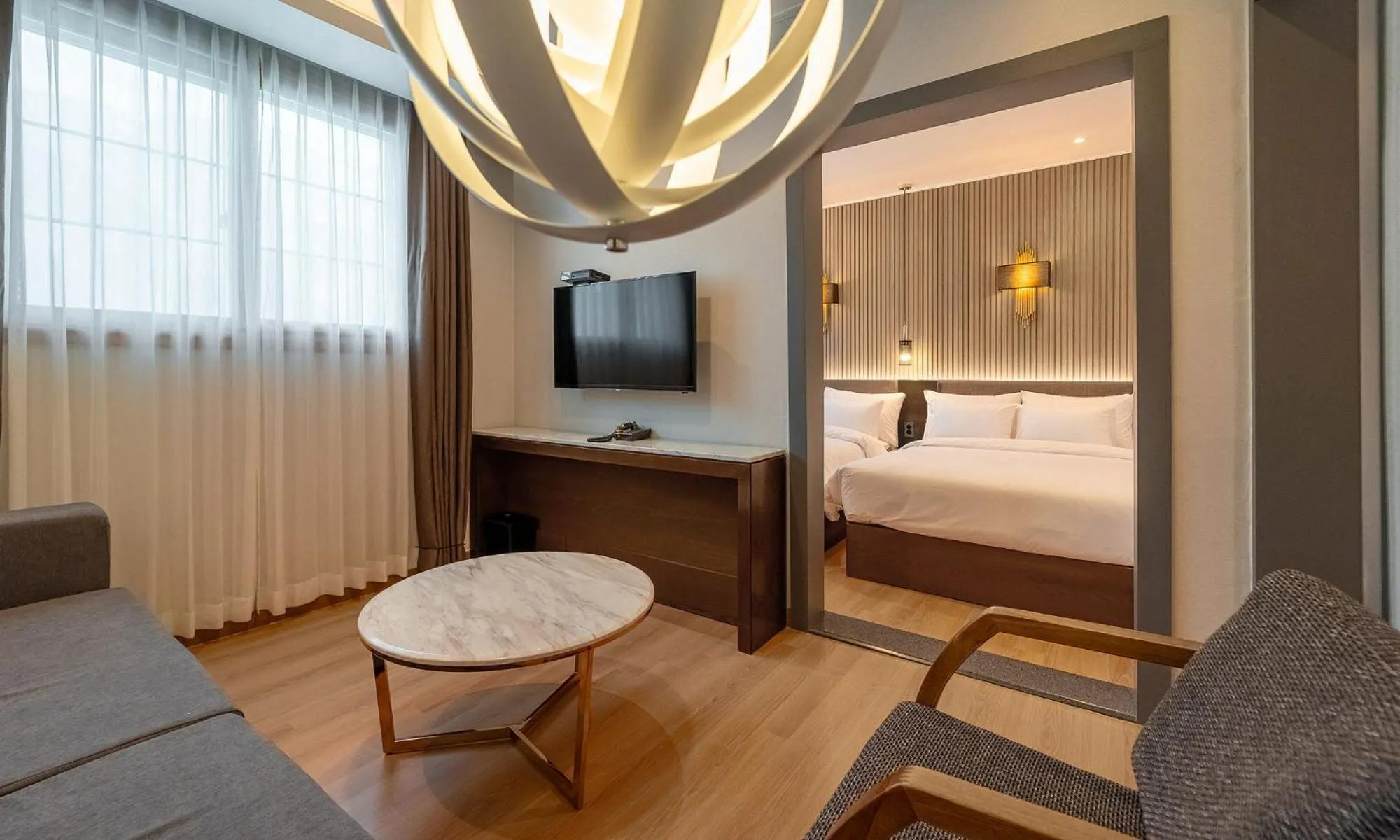 Bed in Stubborn Hotel